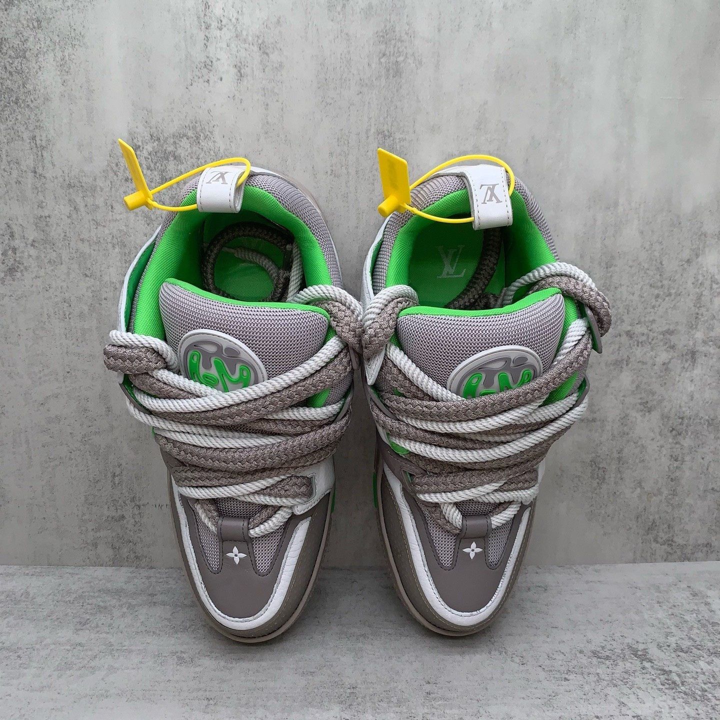 Louis Vuitton LV Skate Grey Green Sneakers Size US 8 / EU 41 - 6 Thumbnail