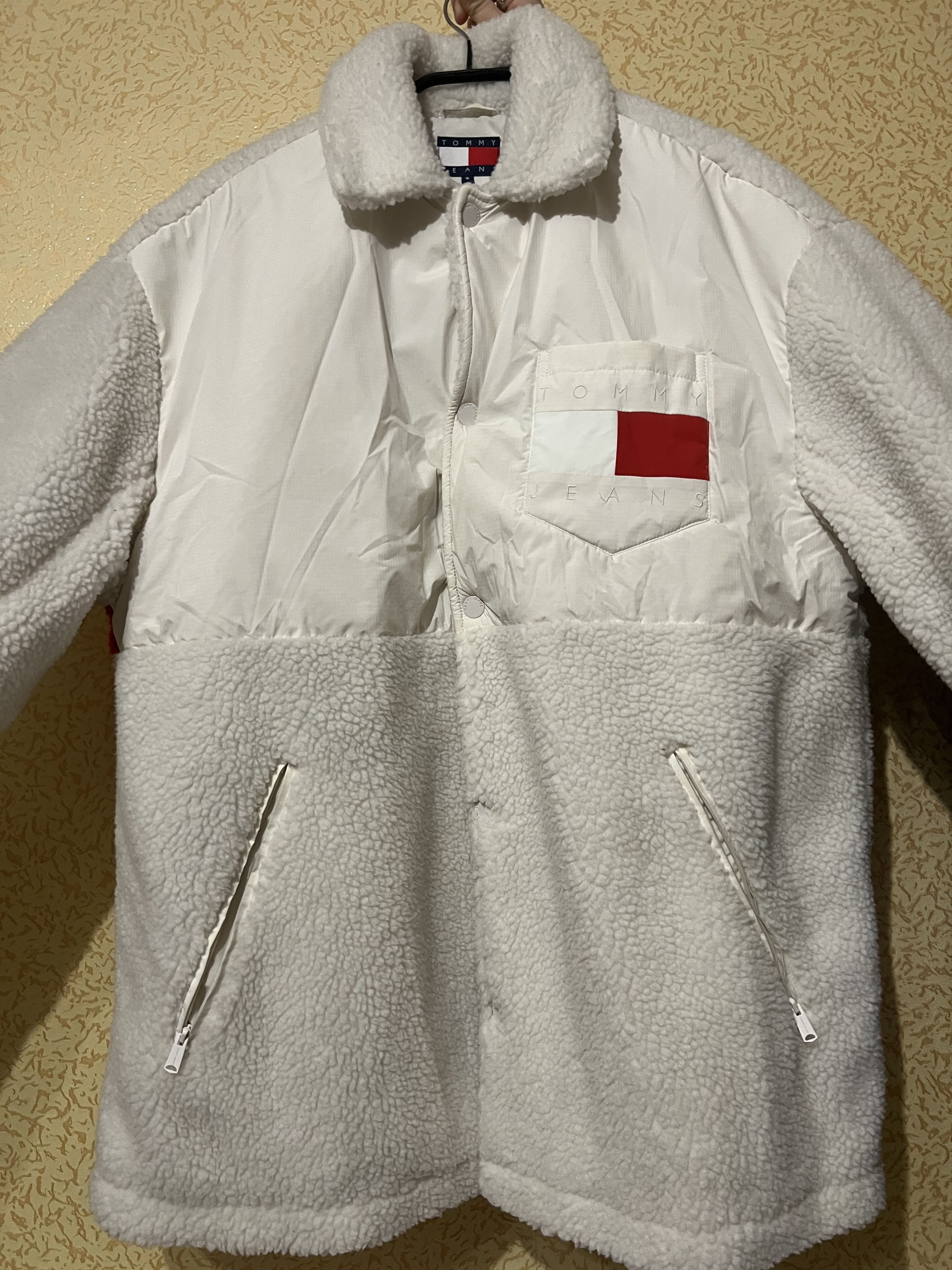 Tommy Jeans TEDDY COACH JACKET Size US S / EU 44-46 / 1 - 2 Thumbnail
