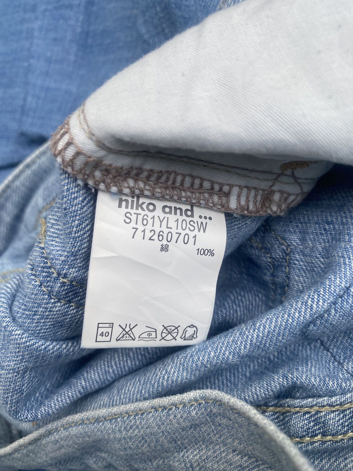 Designer × Japanese Brand Japanese Brand Nico And Patchwork Jeans Size US 30 / EU 46 - 19 Thumbnail
