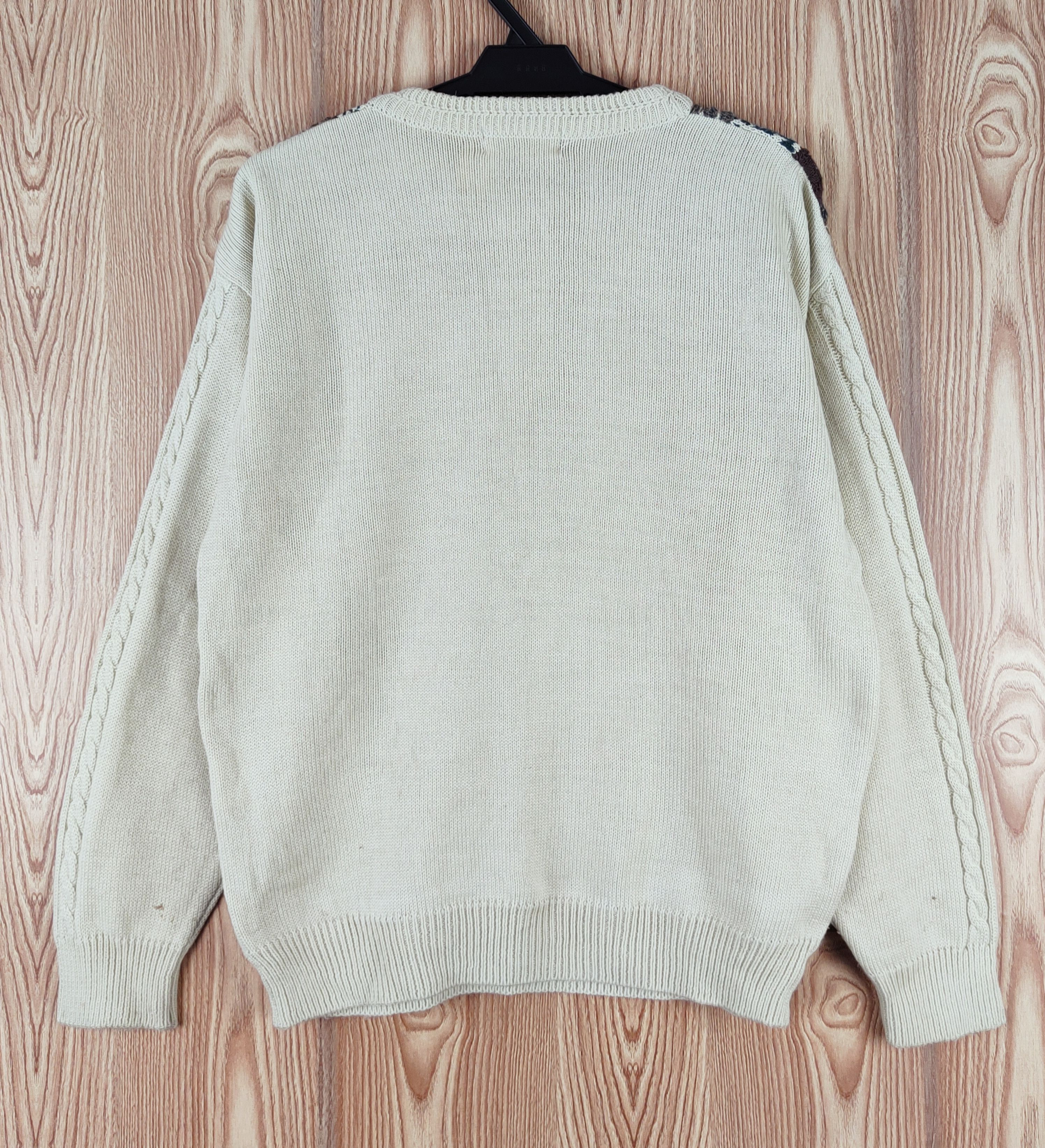 Homespun Knitwear Lamonsun Ivory vintage Knitwear Sweatshirts#W057 Size US M / EU 48-50 / 2 - 7 Thumbnail