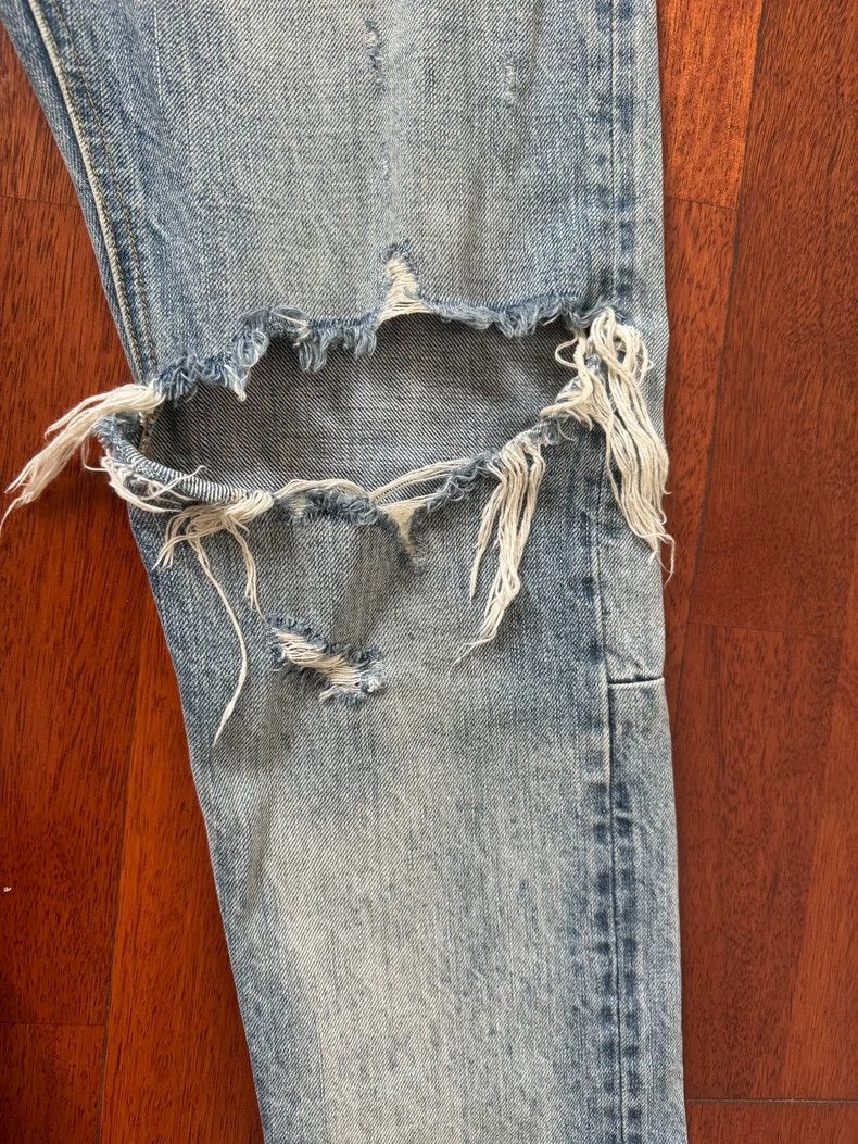 Fear of God Fear of God Co-branded limited blue jeans Size US 32 / EU 48 - 6 Thumbnail