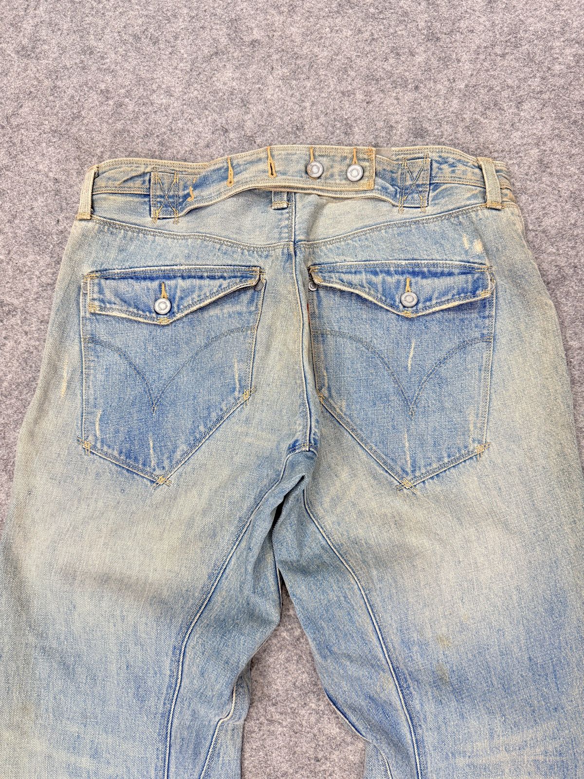 Levi's Vintage Levis Engineered buckle belt jeans Size US 34 / EU 50 - 2 Thumbnail