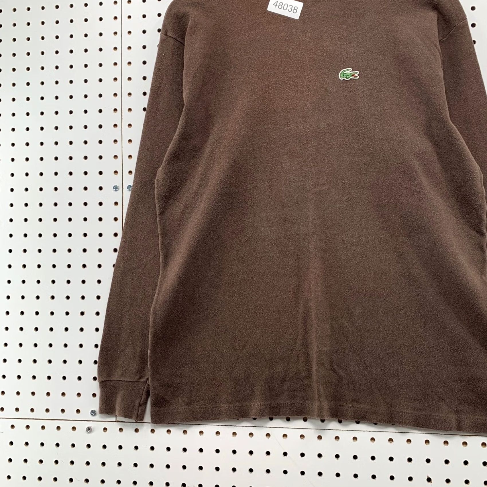 Lacoste VINTAGE Lacoste IZOD Turtleneck Shirt Mens M Brown Long Made USA Sleeve Size US M / EU 48-50 / 2 - 5 Thumbnail
