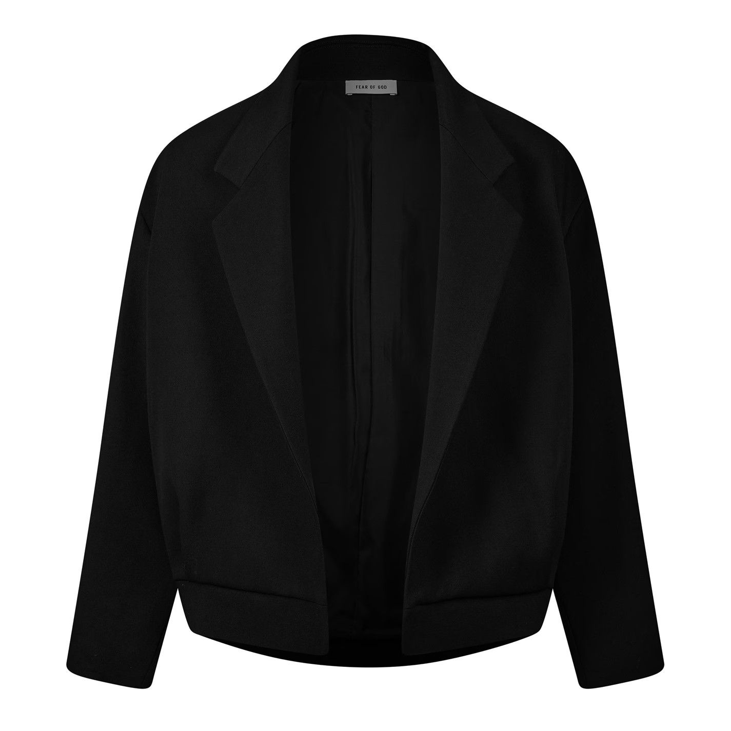 Fear of God o1g2r1mq0426 Notch Lapel Blazer in Black Size US L / EU 52-54 / 3 - 1 Thumbnail