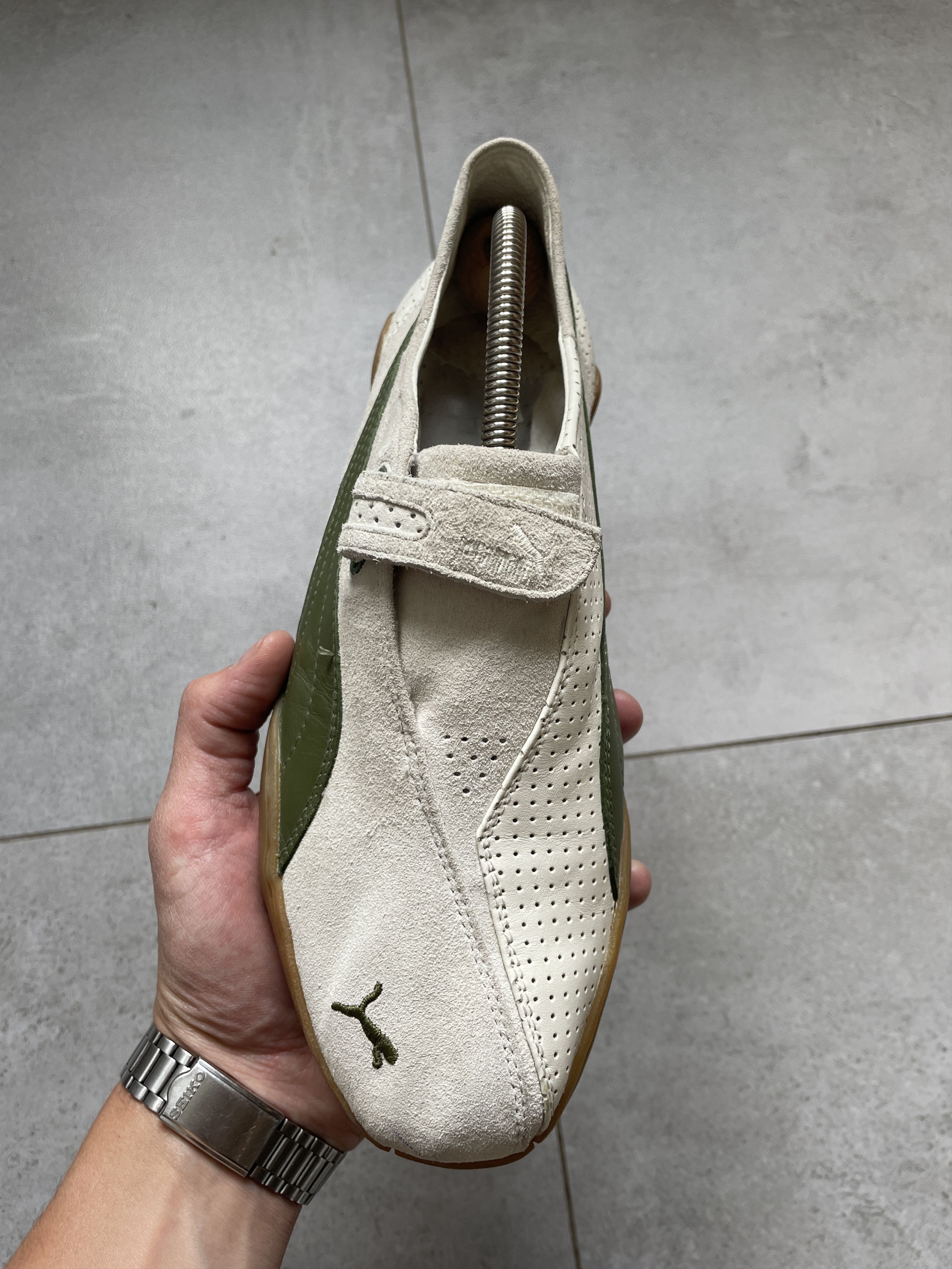 Puma PUMA CRIATURA ASANA MOSTRO SPEEDCAT BEIGE KHAKI SNEAKERS Size US 8 / EU 41 - 7 Thumbnail