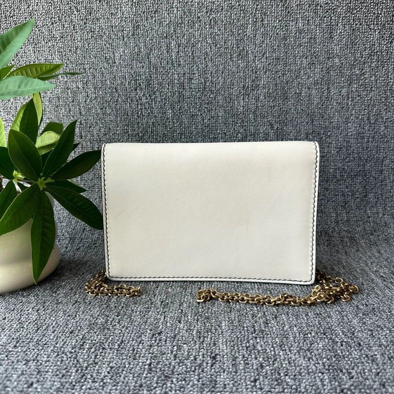 Dior Dior Chain Shoulder Bag with Metal Logo-2505 Size ONE SIZE - 2 Thumbnail