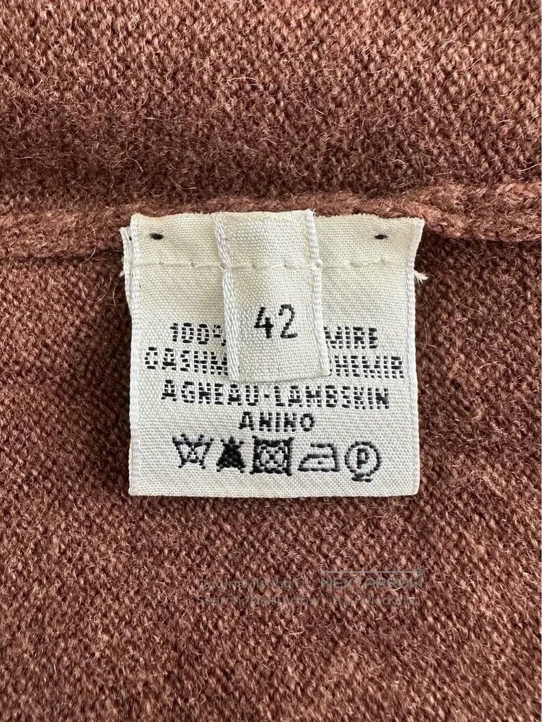 Hermes Hermes Gaultier Era Cashmere H-Buckle Knit Long Cardigan - Size M / US 6-8 / IT 42-44 - 9 Thumbnail