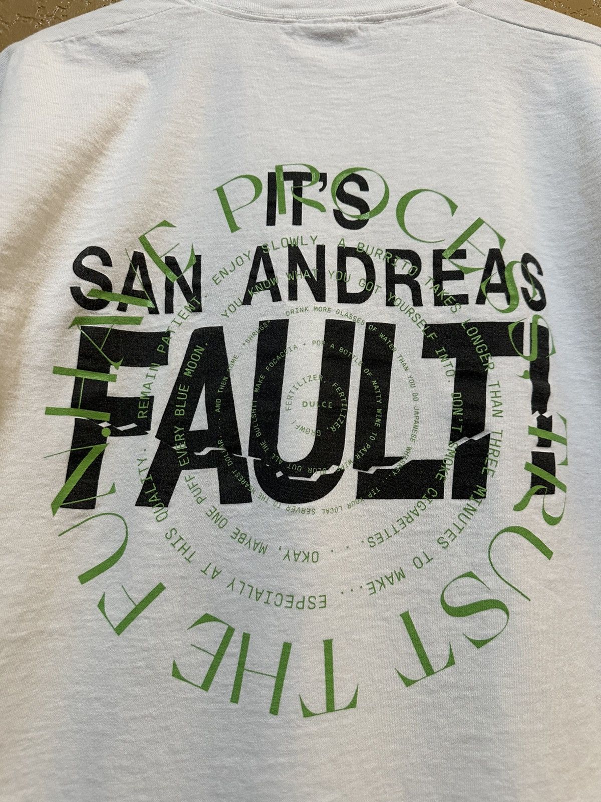 4GSELLER × Vintage Vintage 1989 San Francisco Earthquake T Shirt Large Size US L / EU 52-54 / 3 - 4 Thumbnail