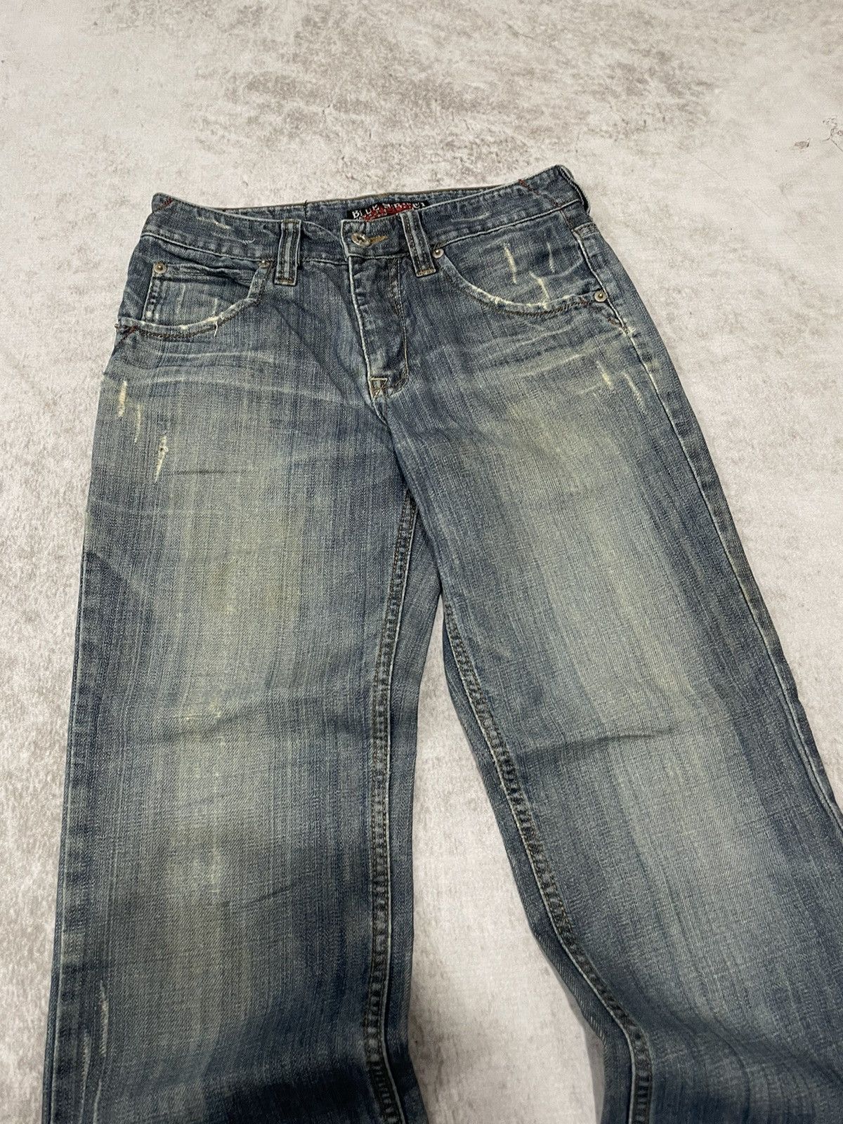 Hysteric Glamour × If Six Was Nine × Le Grande Bleu (L.G.B.) 2000s BSJ japan Destroy wash denim y2k style Size US 27 - 3 Thumbnail