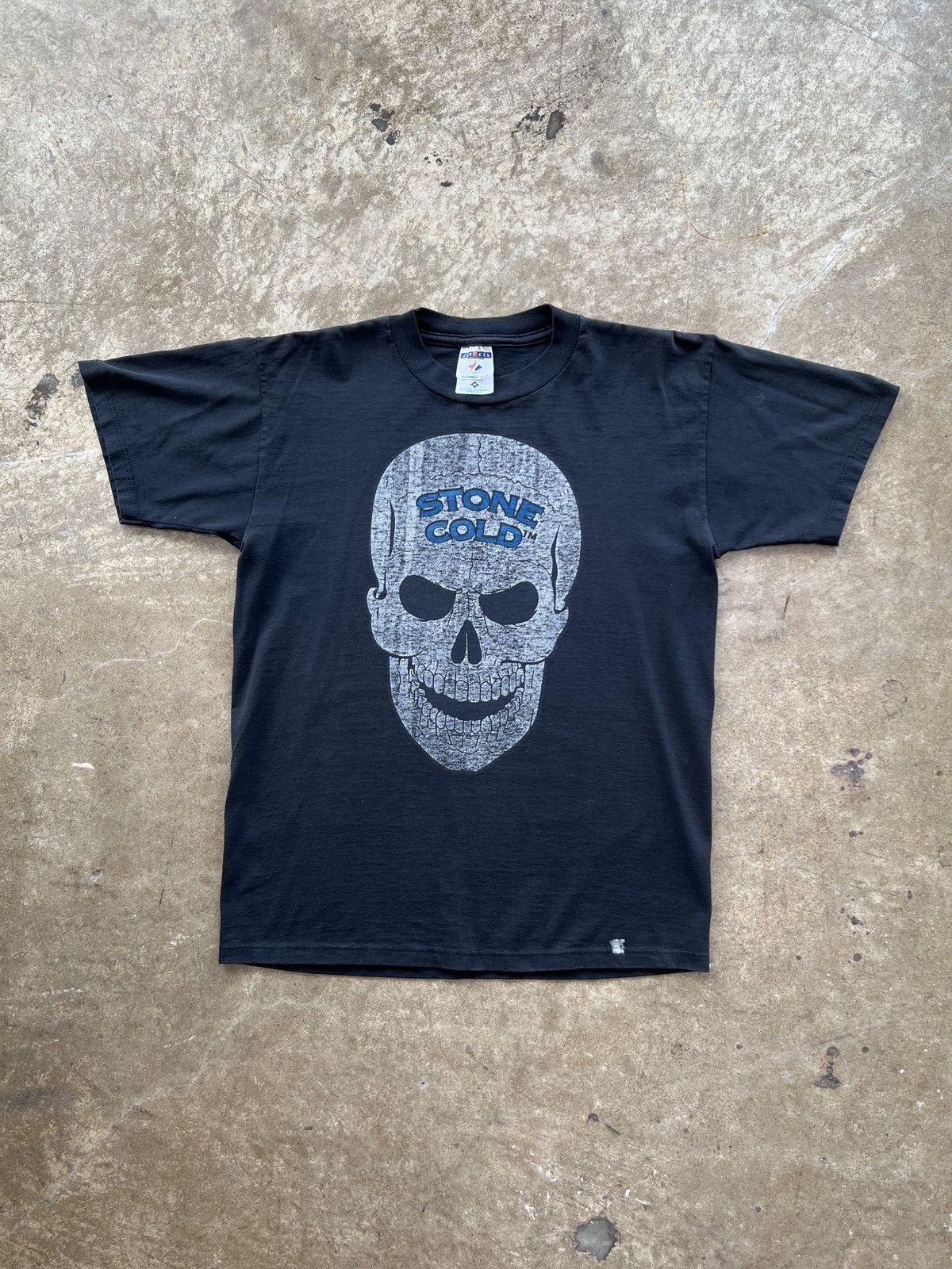 WWE Vintage WWE Stone Cold Steve Austin 3:16 Skull Tee Medium Size US M / EU 48-50 / 2 - 2 Thumbnail