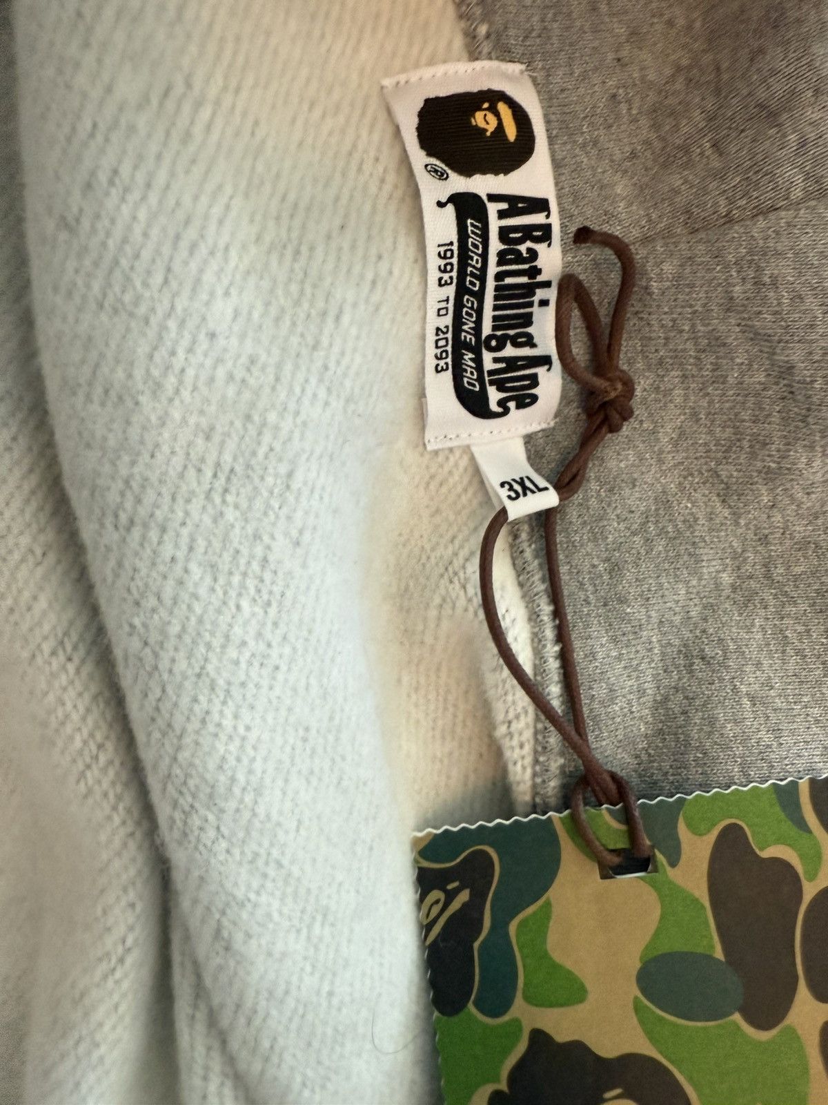 Bape Bape Tiger full zip hoodie Size US XXL / EU 58 / 5 - 9 Thumbnail