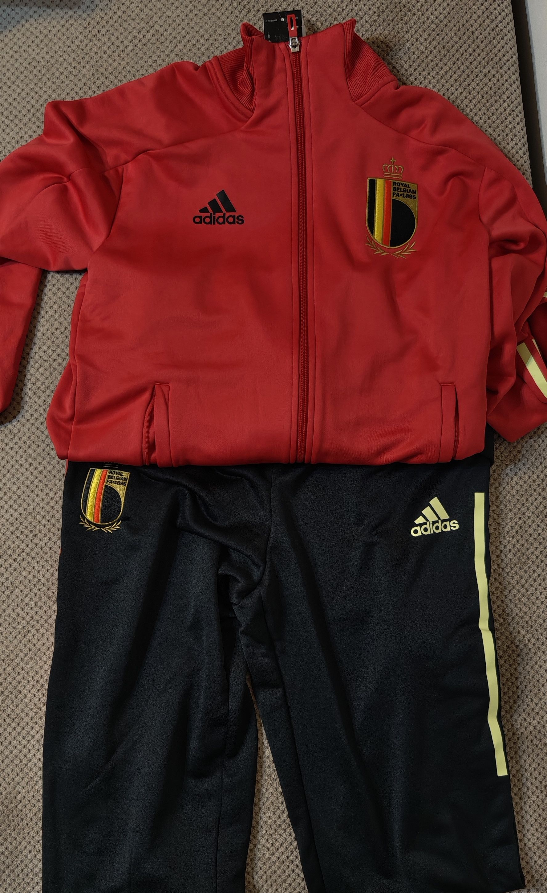 Adidas Belgium Belgique Adidas tracksuit Size US S / EU 44-46 / 1 - 8 Thumbnail