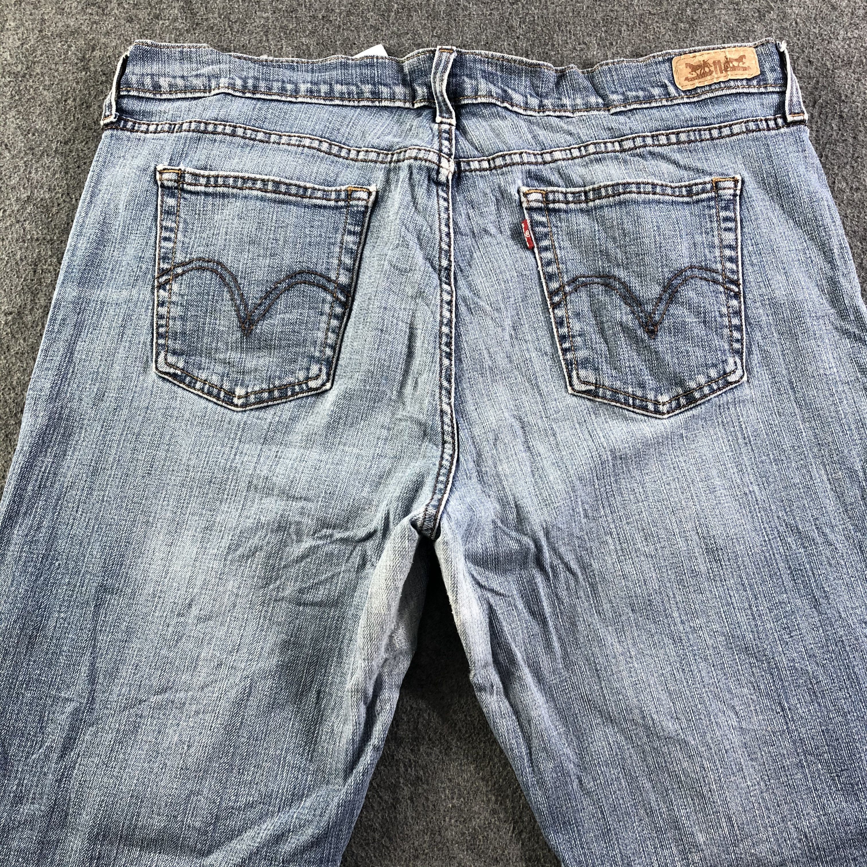 Levi's Vintage Blue Wash Levis 505 Jeans-J3281 Size US 37 - 4 Thumbnail