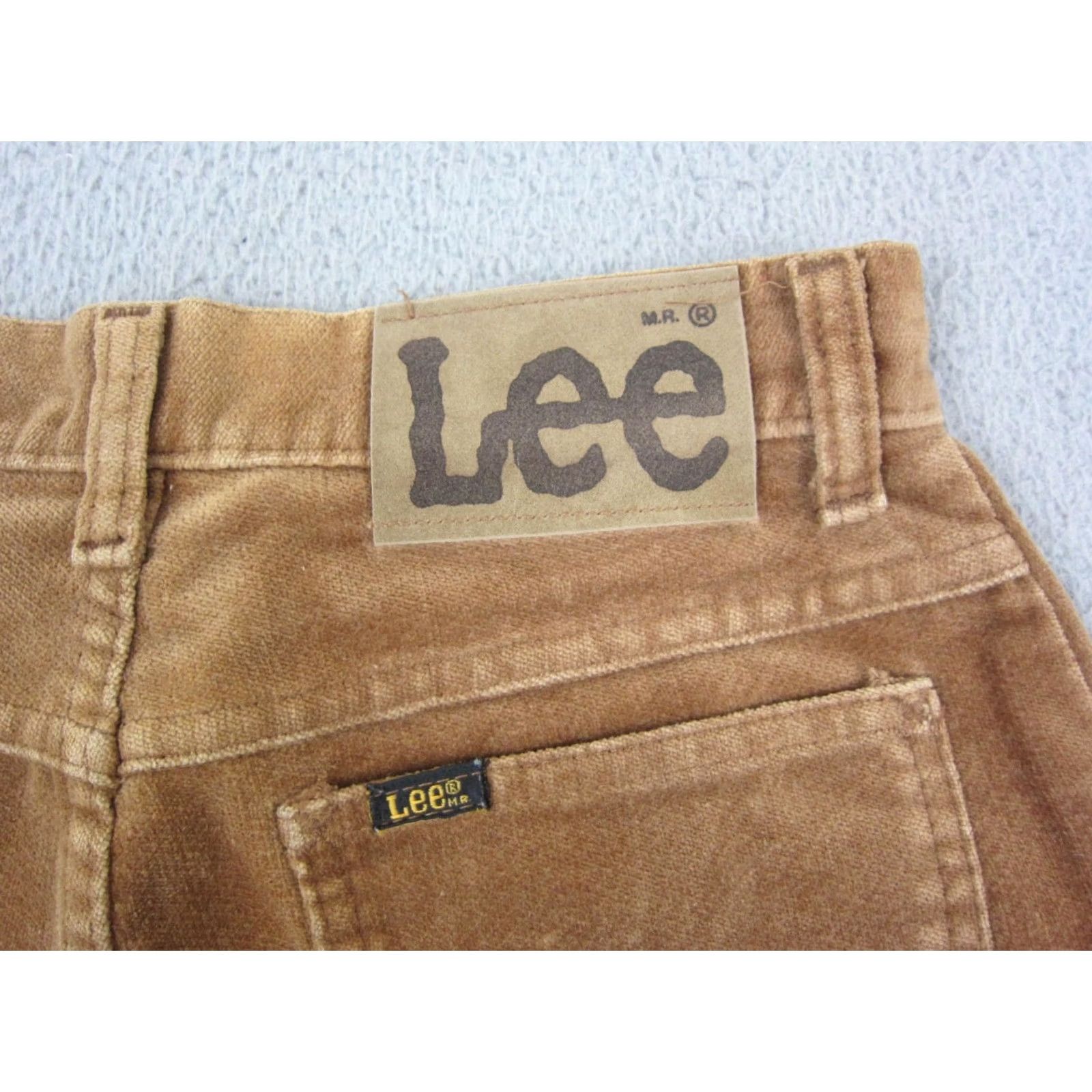 Lee Vintage Lee Pants 26x33 Brown Straight Corduroy Talon Zip Made in USA 70s Womens Size 26" / US 2 / IT 38 - 3 Thumbnail