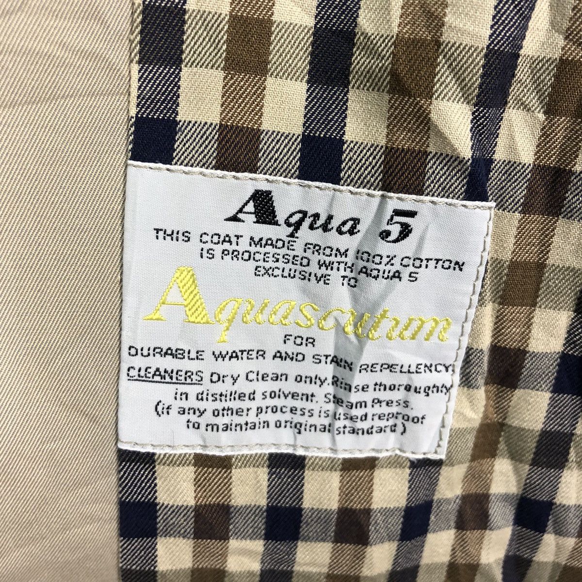 Japanese Brand VINTAGE AQUASCUTUM TRENCH COATS Size US M / EU 48-50 / 2 - 16 Thumbnail