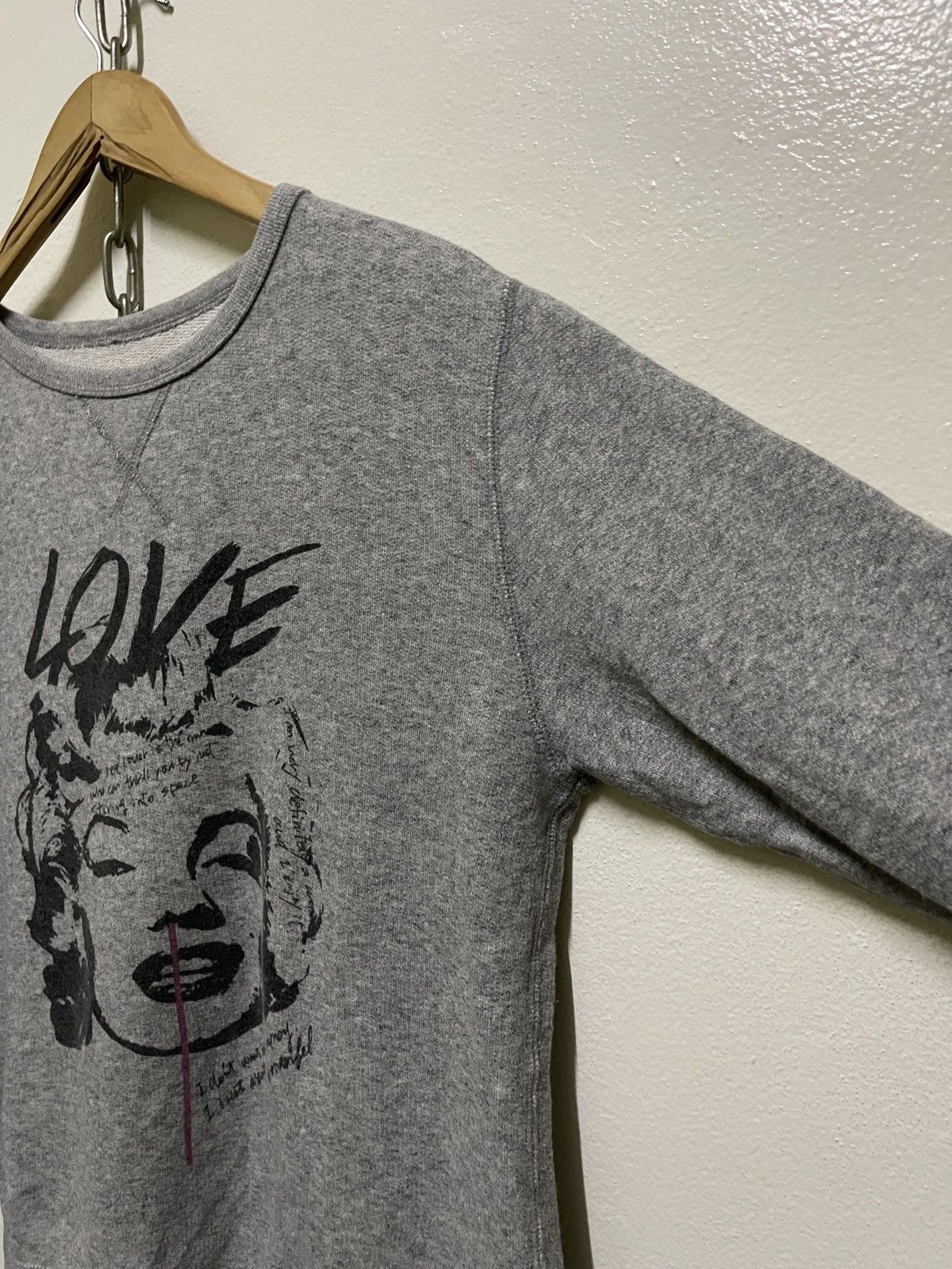 Japanese Brand Buggy Marilyn Monroe Sweatshirt Size US M / EU 48-50 / 2 - 5 Thumbnail