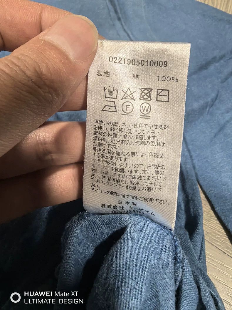 Visvim Visvim 21AW ICT JUMBO indigo cotton blue-dyed long-sleeved Size US XL / EU 56 / 4 - 6 Thumbnail