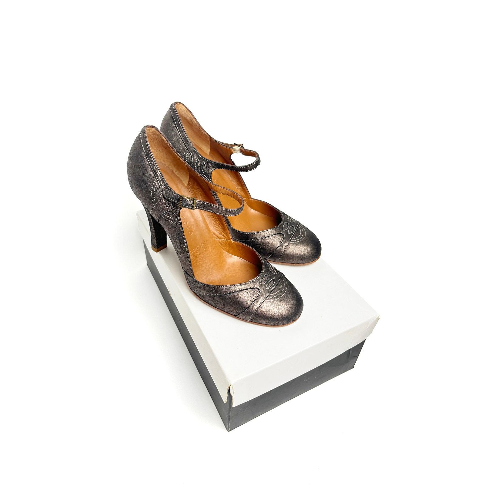 Marc Jacobs Burma Suede Heel Mary Janes Size US 6.5 / IT 36.5 - 2 Thumbnail