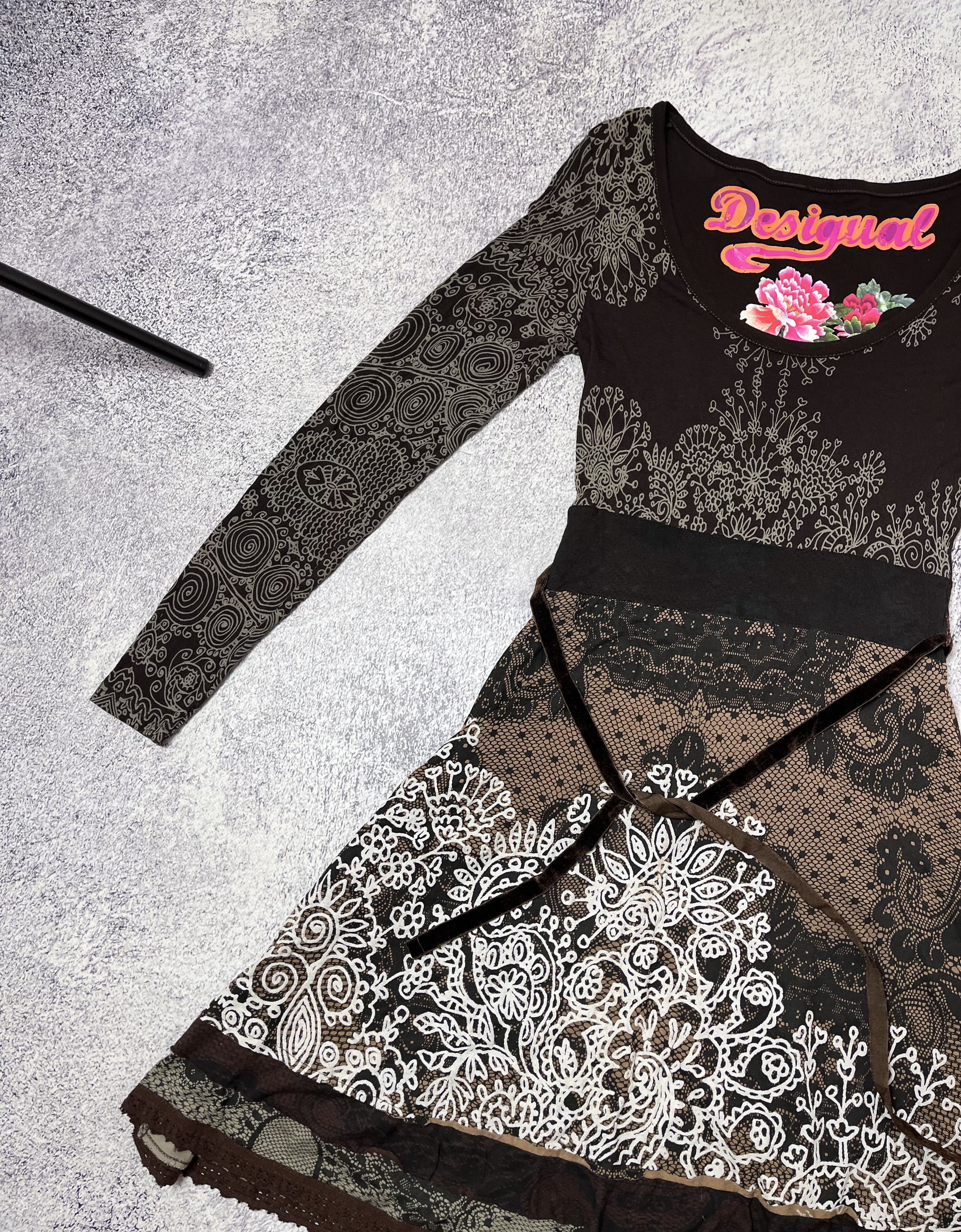 Designer × Japanese Brand Women dress Designer size M glowers Y2K Size M / US 6-8 / IT 42-44 - 2 Thumbnail