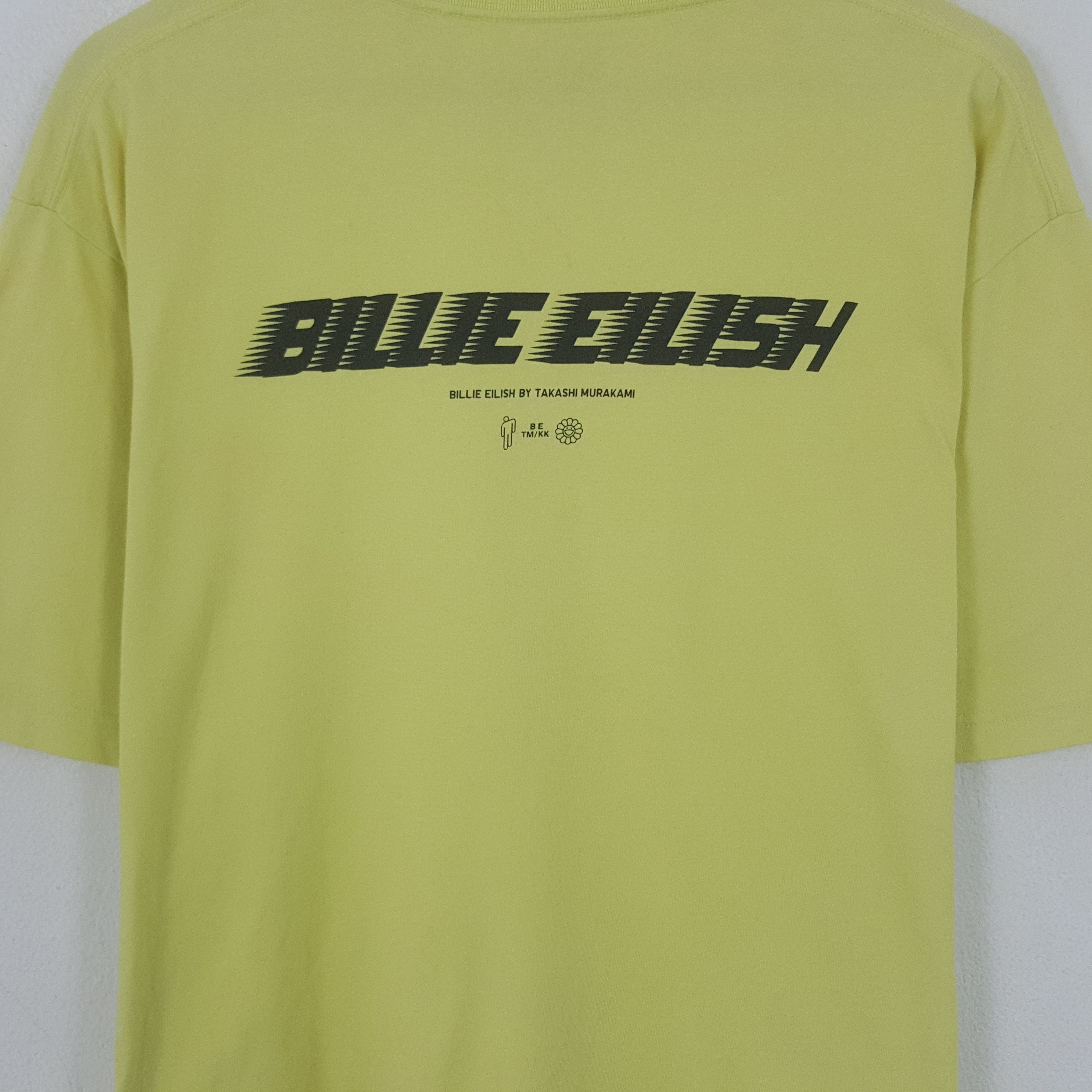 Billie Eilish × Takashi Murakami Vintage Billie Eilish x UNIQLO Japan Tshirt Size US L / EU 52-54 / 3 - 4 Thumbnail