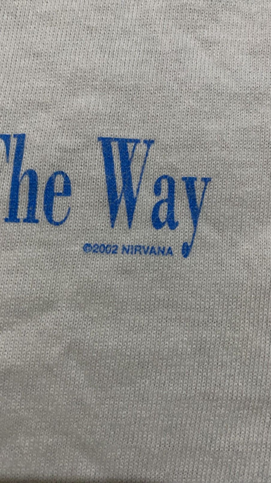 Band Tees Y2K NIRVANA NEVERMIND album promo t-shirt Size US M / EU 48-50 / 2 - 11 Thumbnail