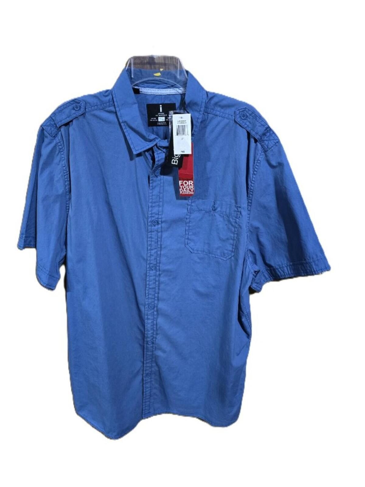Other i jeans by Buffalo Denim Blue Button Up Top NWT Size US L / EU 52-54 / 3 - 2 Thumbnail