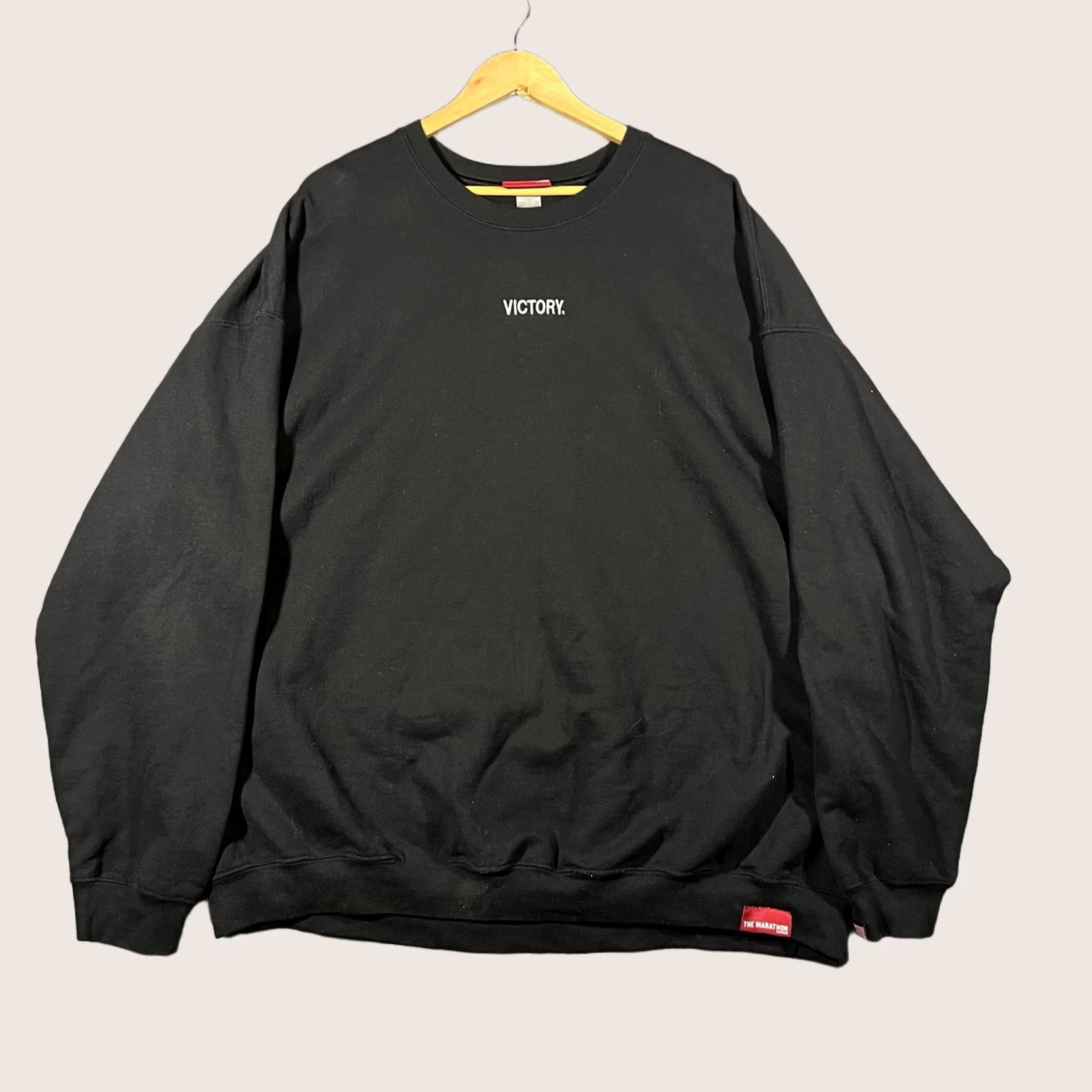 Vintage The Marathon Clothing Shirt Mens 5XL Black Sweatshirt Victory Crenshaw Nipsey Hustle TMC Size US XXL / EU 58 / 5 - 1 Thumbnail