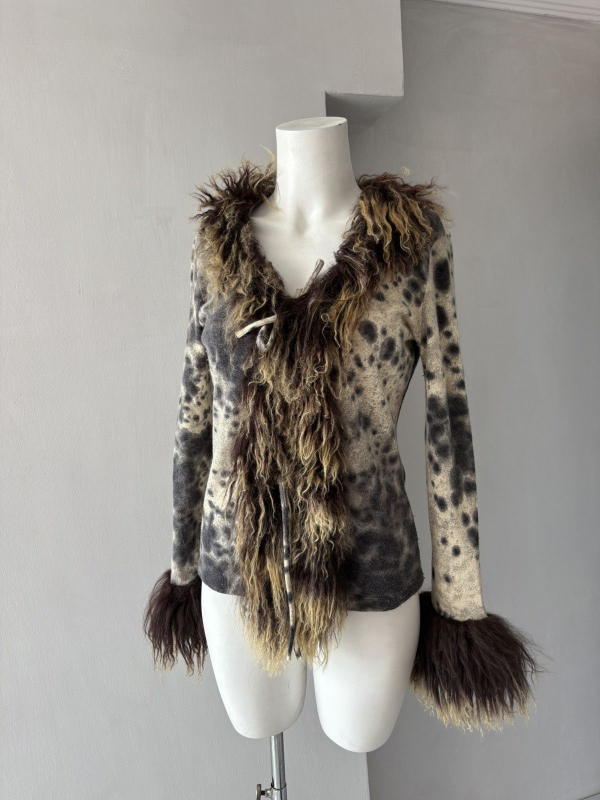 Vintage Italian cardigan Size L / US 10 / IT 46 - 13 Thumbnail