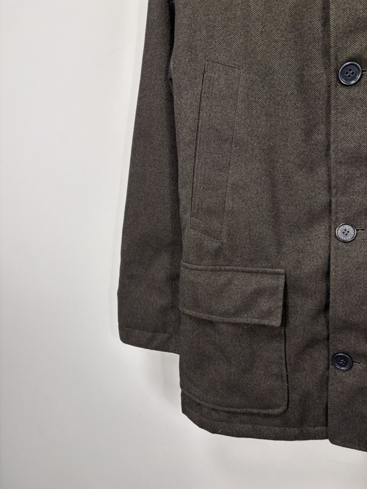 Barbour Barbour Herringbone Challenger Men’s Brown Coat Jacket Size US L / EU 52-54 / 3 - 5 Thumbnail