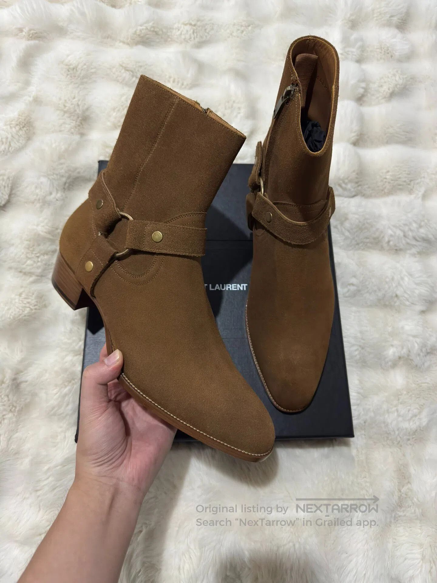 Saint Laurent Paris Saint Laurent Paris Chelsea boots| Size US 10.5 / EU 43-44 - 5 Thumbnail