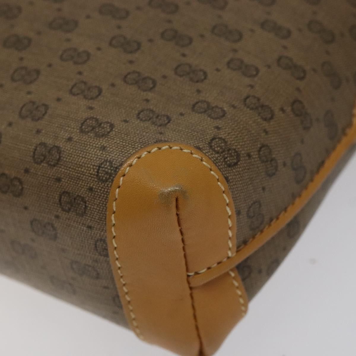Gucci GUCCI Micro GG Supreme Shoulder Bag Pvc Beige Gold 007 115 Size ONE SIZE - 10 Thumbnail