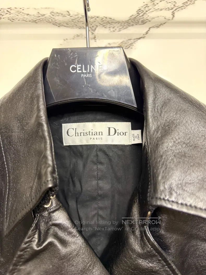 Dior Dior Black small bee sheepskin trench coat Size XS / US 0-2 / IT 36-38 - 2 Thumbnail