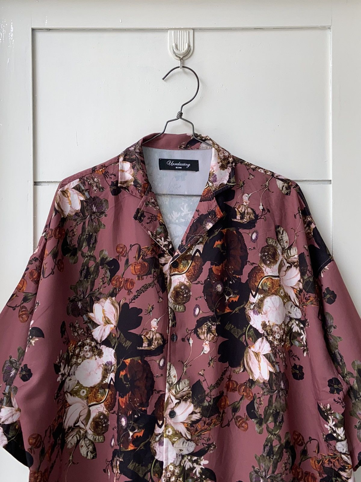 Designer × Japanese Brand UNRELAXING DESIGN Flowers Motive Shirt Size US XXL / EU 58 / 5 - 2 Thumbnail