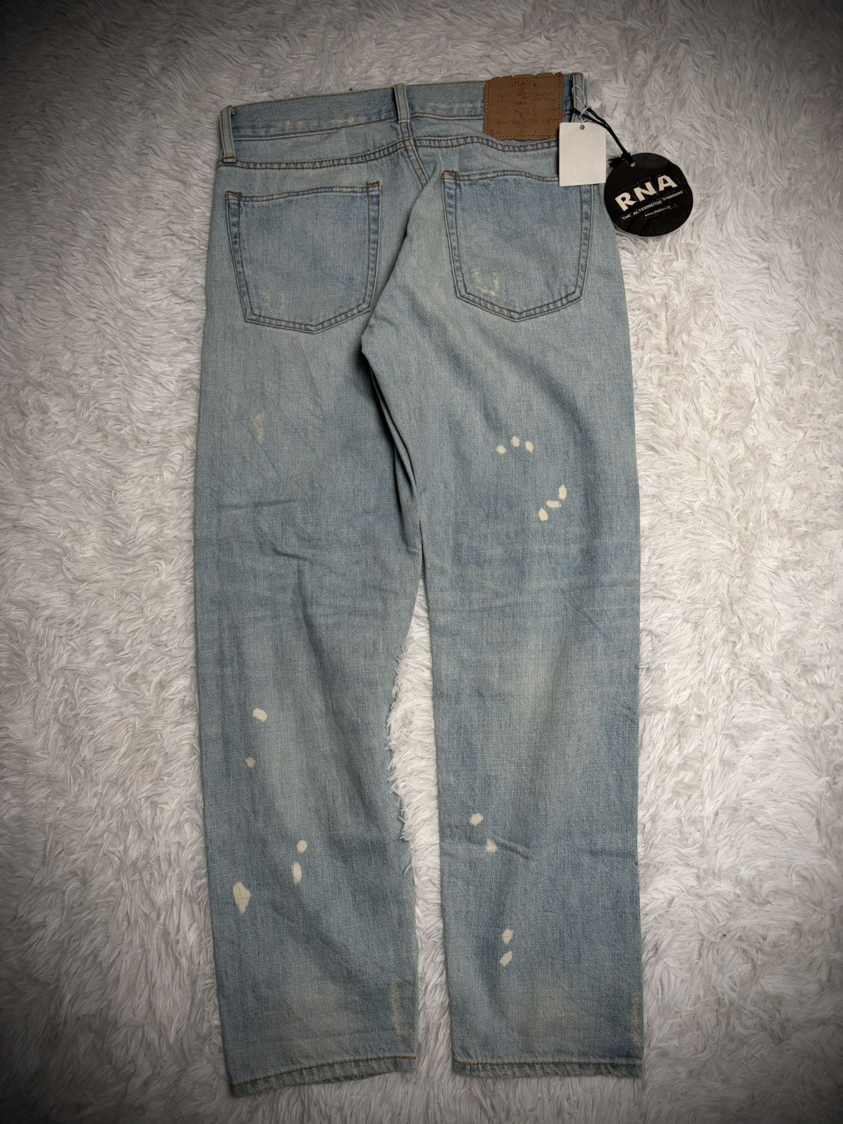 Hysteric Glamour Rare Deadstock RNA punk distressed patchwork denim Size US 30 / EU 46 - 5 Thumbnail