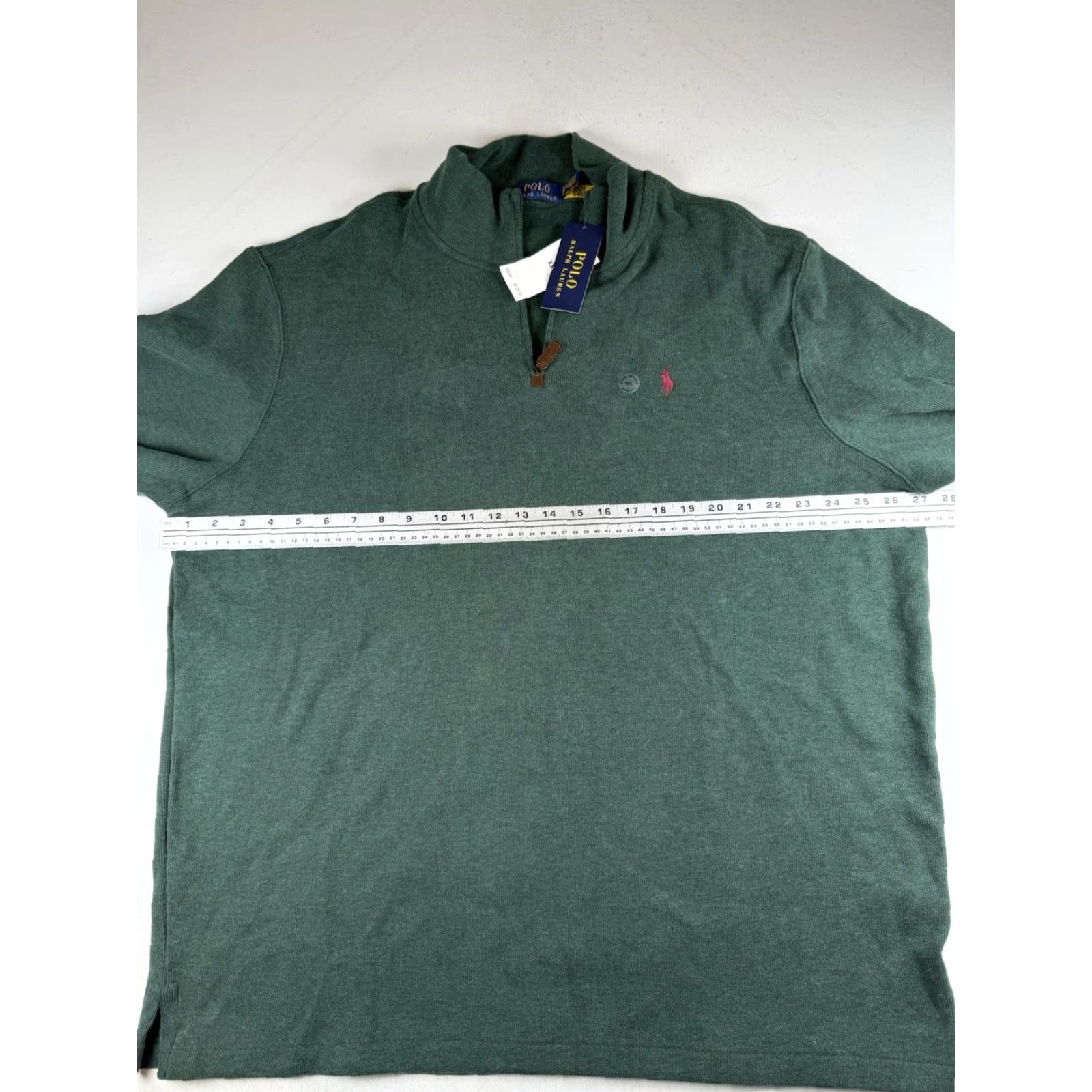Polo Ralph Lauren **Ralph Lauren Green Men's XXL 1/4 Zip Sweater** User: Ralph Lauren Green Men's XXL 1/4 Zip Sweater Size US XXL / EU 58 / 5 - 5 Thumbnail