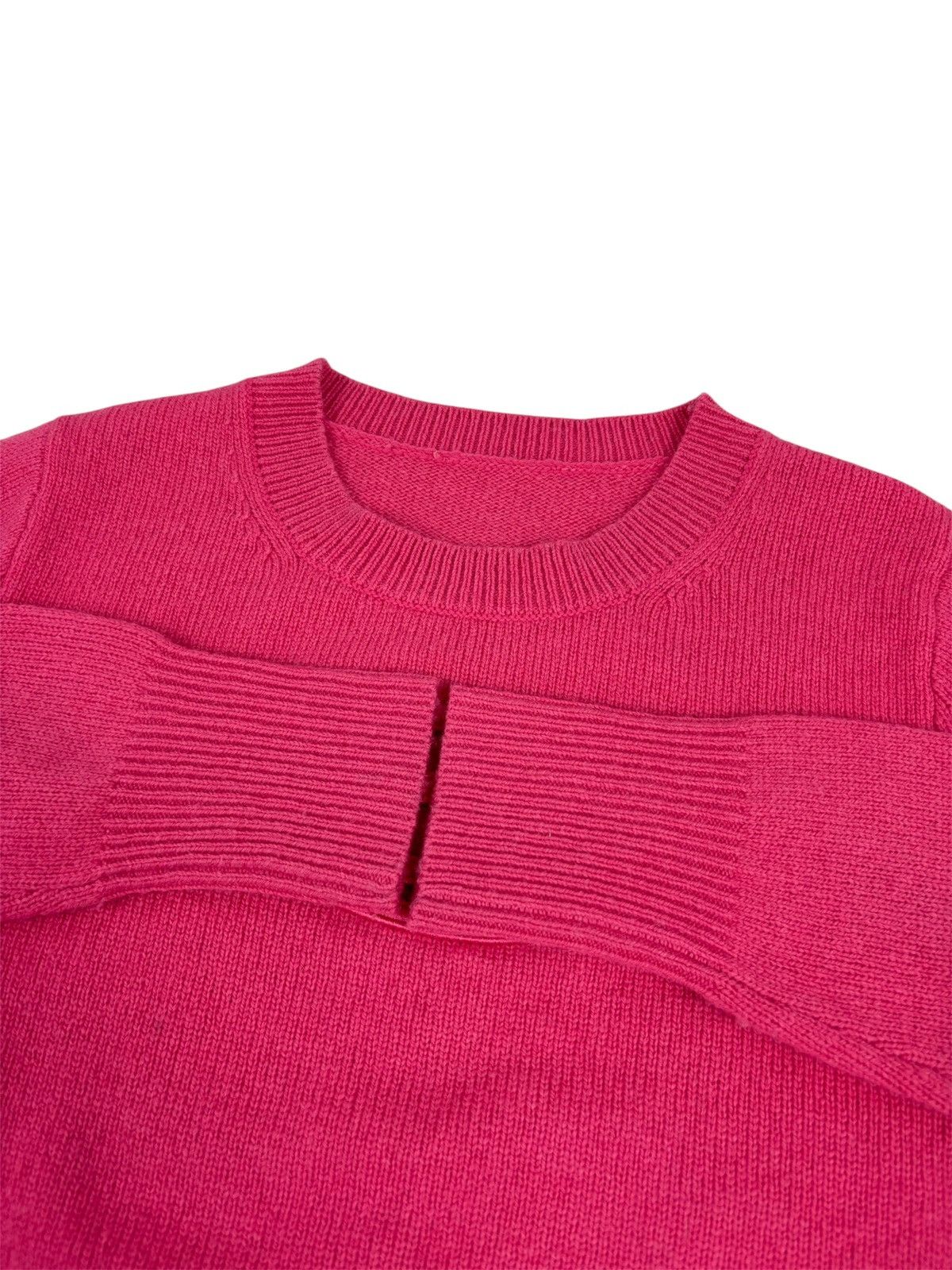 Diesel Black Gold Rare M-Areesa Embroidered Big Logo Wool Cut Out Sweater Jumper Pullover Size S / US 4 / IT 40 - 19 Thumbnail