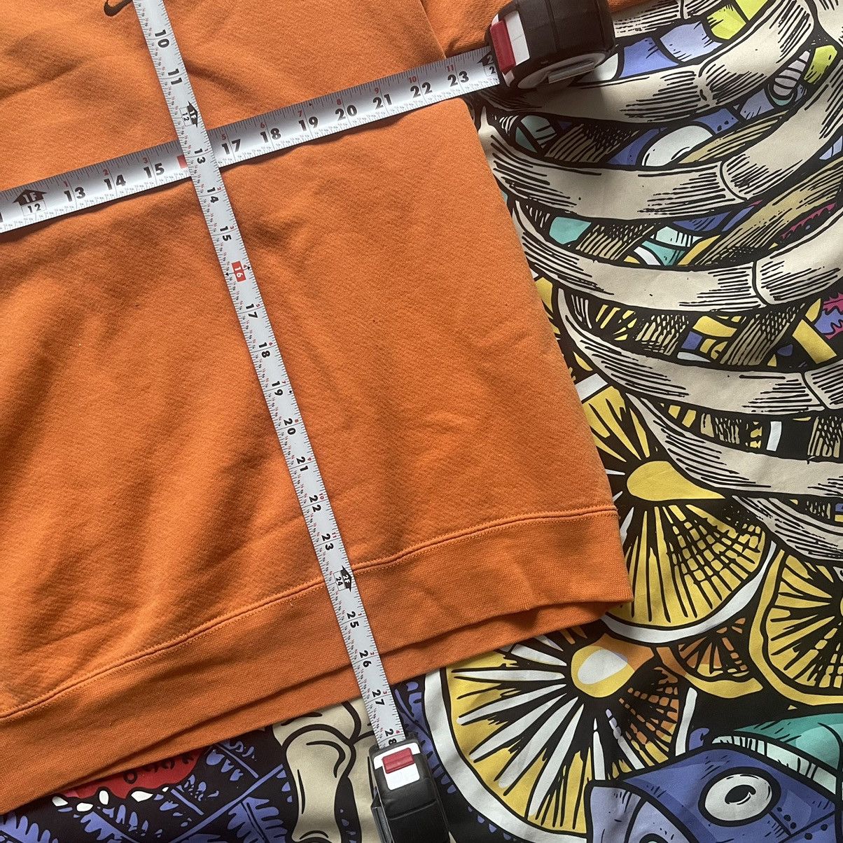 Nike Vintage orange Nike light sweatshirt Size US XL / EU 56 / 4 - 3 Thumbnail
