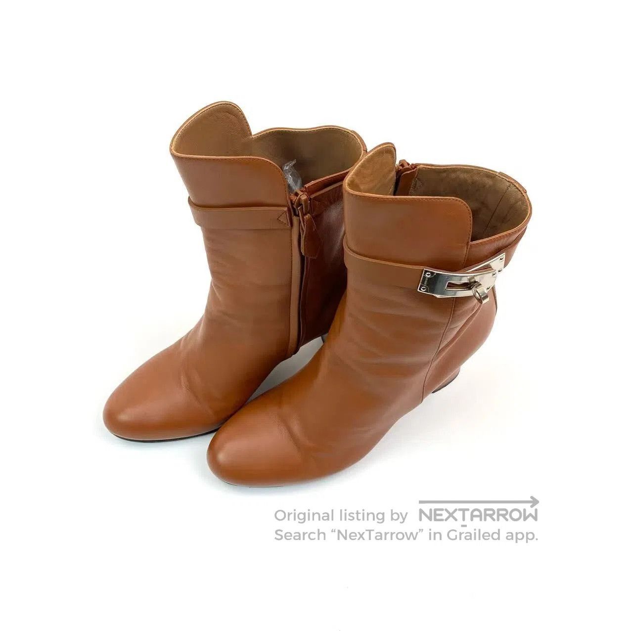 Hermes Hermes Kelly buttoned up her boots| Size US 7.5 / IT 37.5 - 1 Thumbnail
