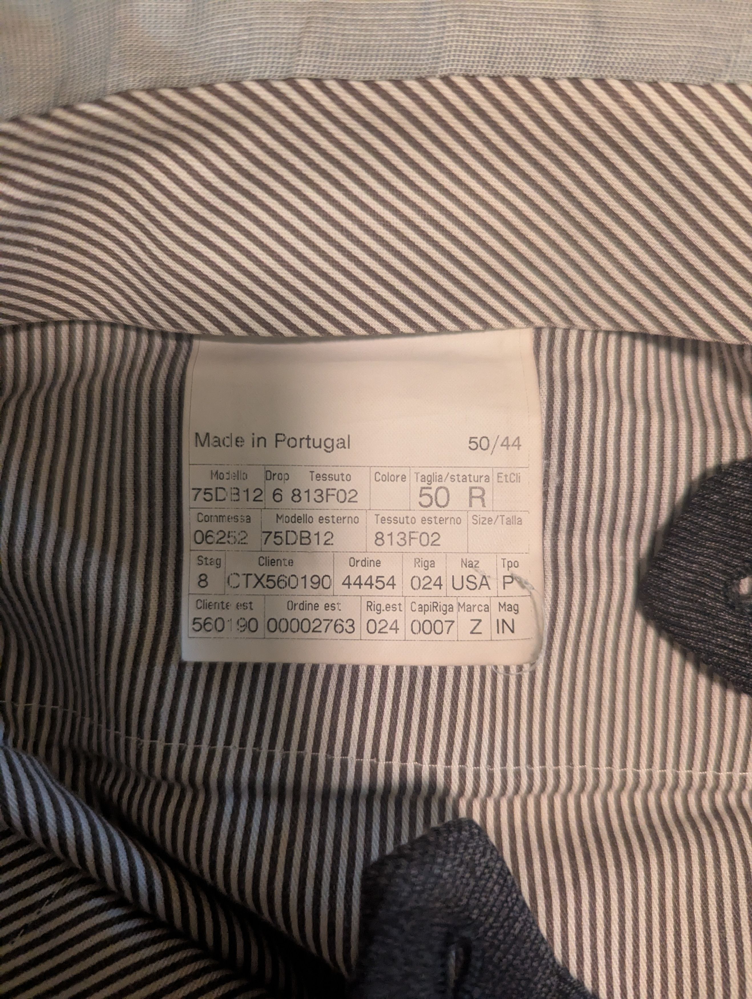 Ermenegildo Zegna Ermenegildo Zegna Gray Wool Trousers 34x30 Size 40R - 5 Thumbnail