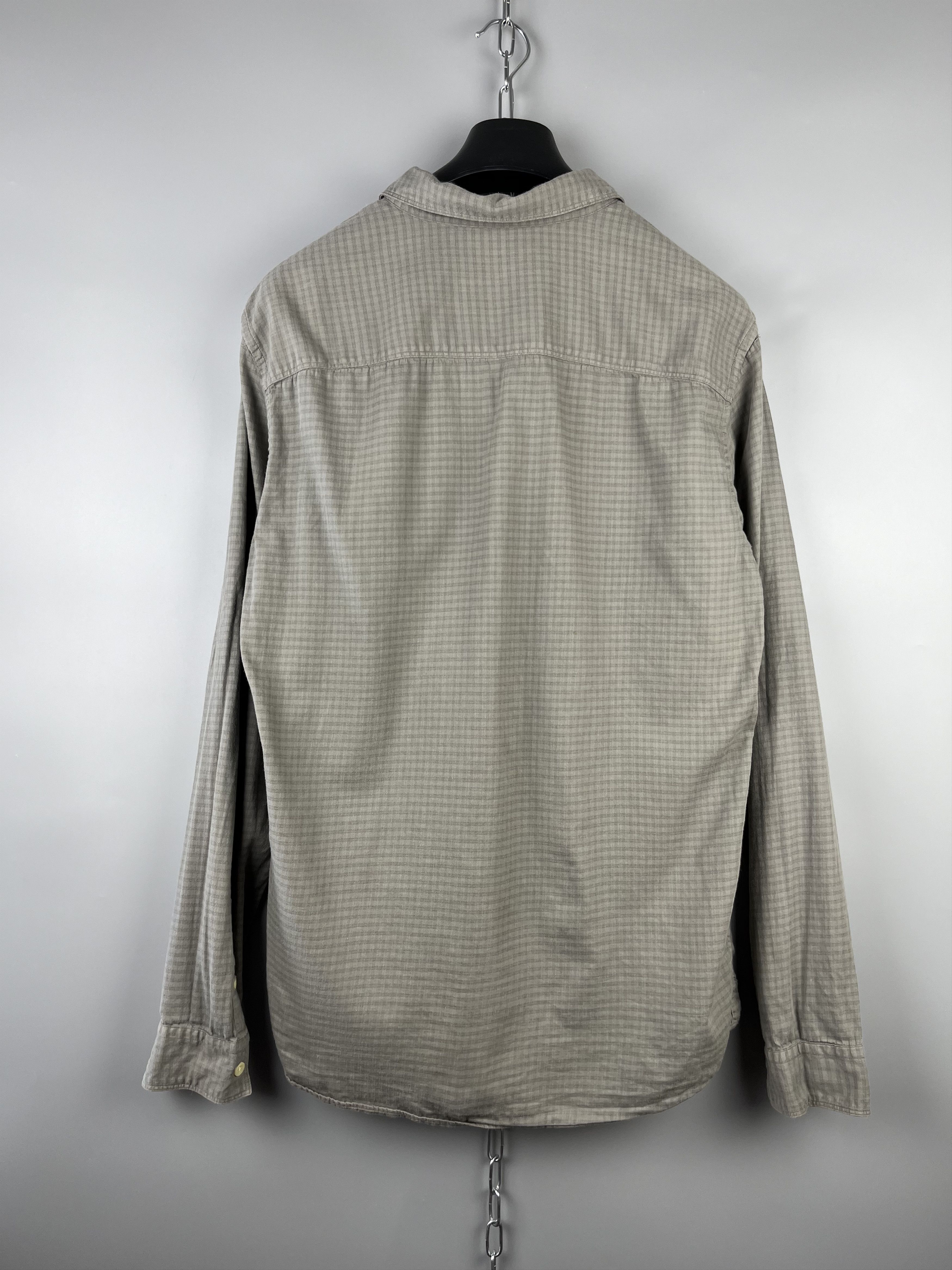 Allsaints Allsaints Cotton Button Up Long Sleeve LS Shirt Size US M / EU 48-50 / 2 - 9 Thumbnail