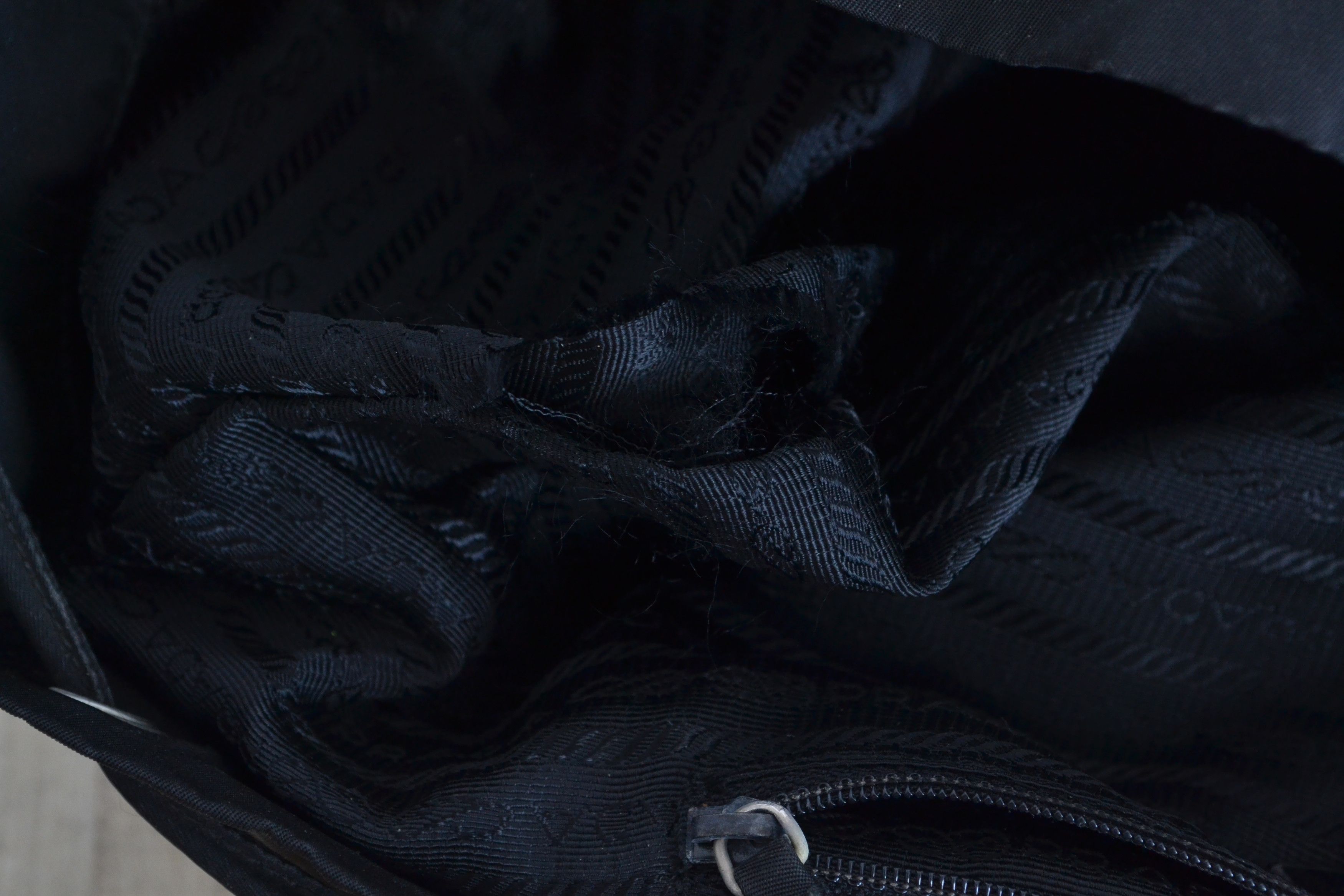 Prada PRADA Backpack Bag Sport Nylon Leather Black Pockets Size ONE SIZE - 15 Thumbnail