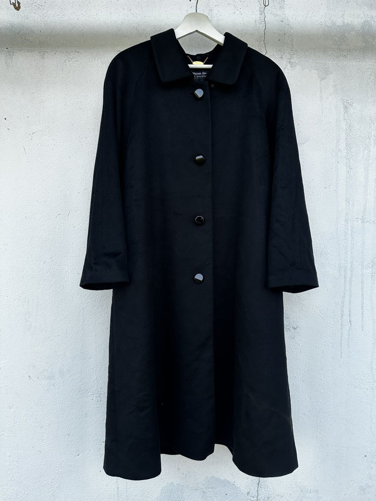 Pierre Balmain Piere Balmain Wool Oversized Coat Size US XL / EU 56 / 4 - 1 Thumbnail