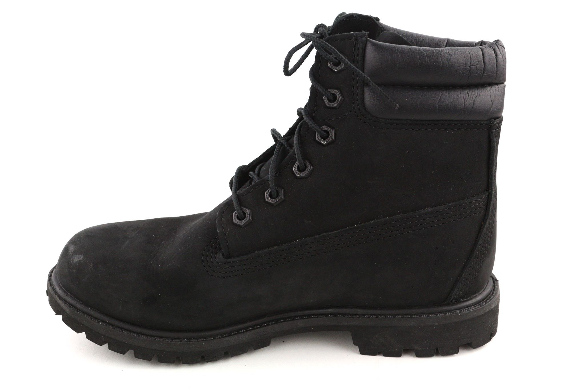Timberland A15QY-A4498 EU38/38.5 Black Leather Boots Shoes 81157 Size US 7 / IT 37 - 15 Thumbnail