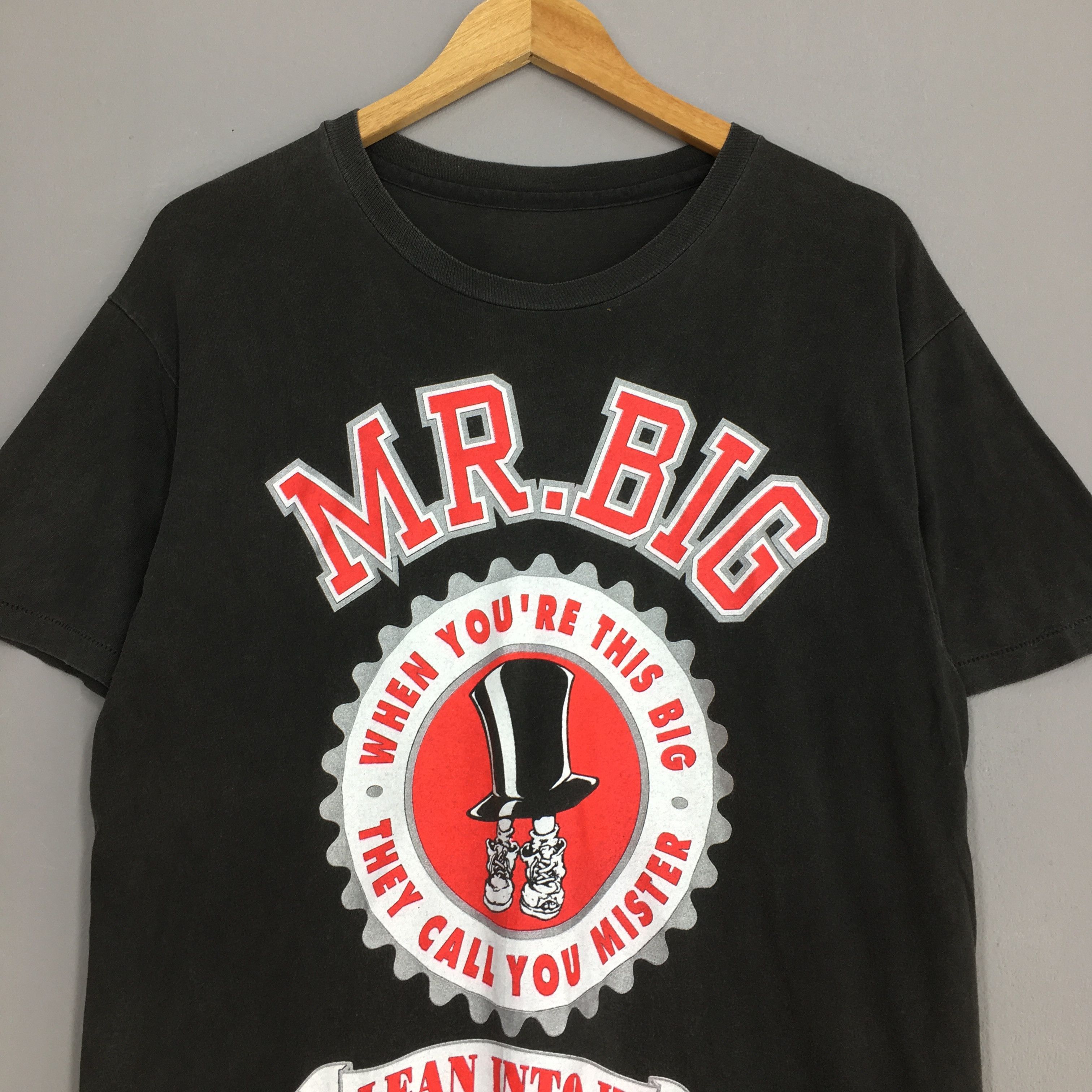 Band Tees Vintage MR BIG Band Lean Into It Tshirt Small Size US S / EU 44-46 / 1 - 2 Thumbnail