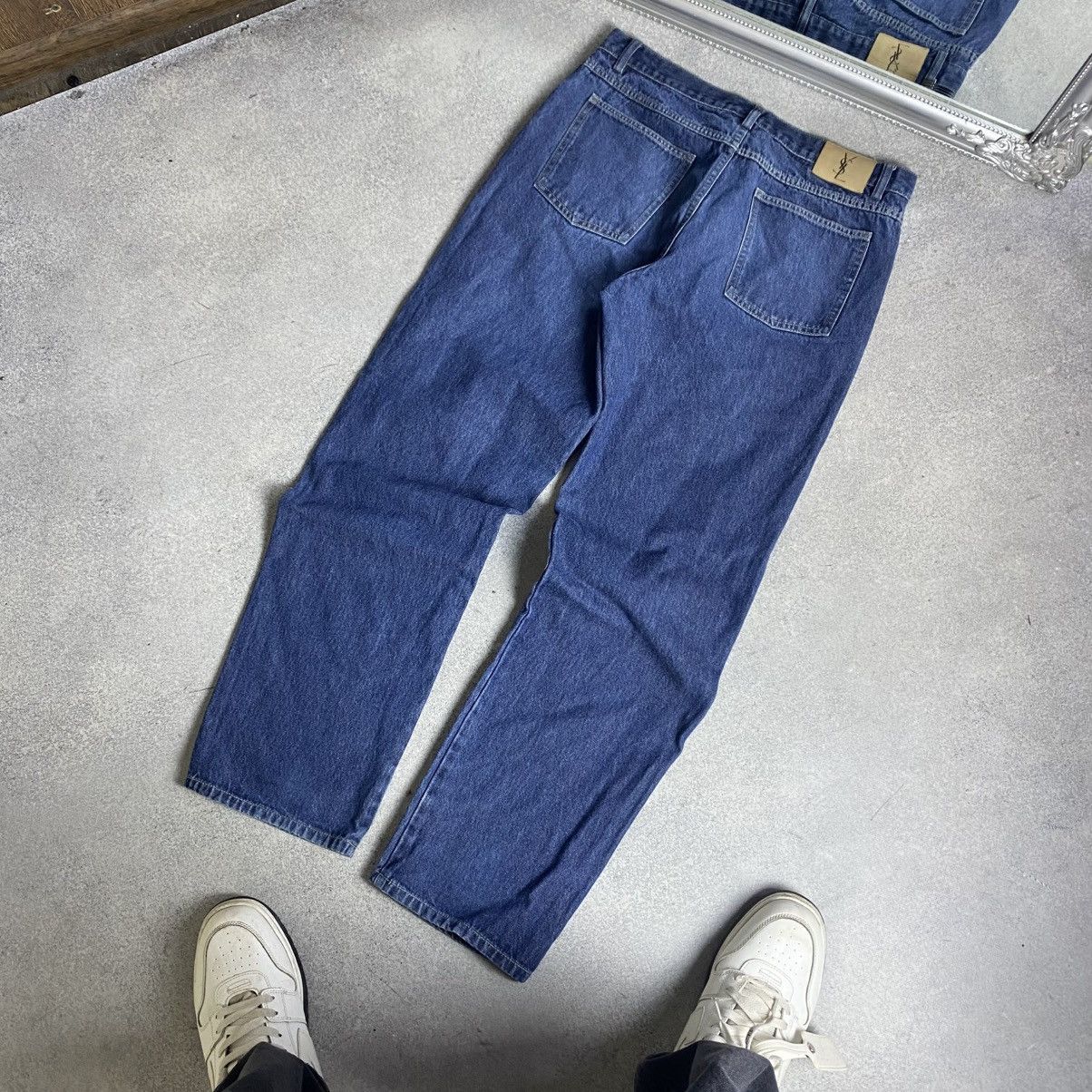 Yves Saint Laurent YSL Jeans Denim Pants & YSL Size US 32 / EU 48 - 1 Thumbnail