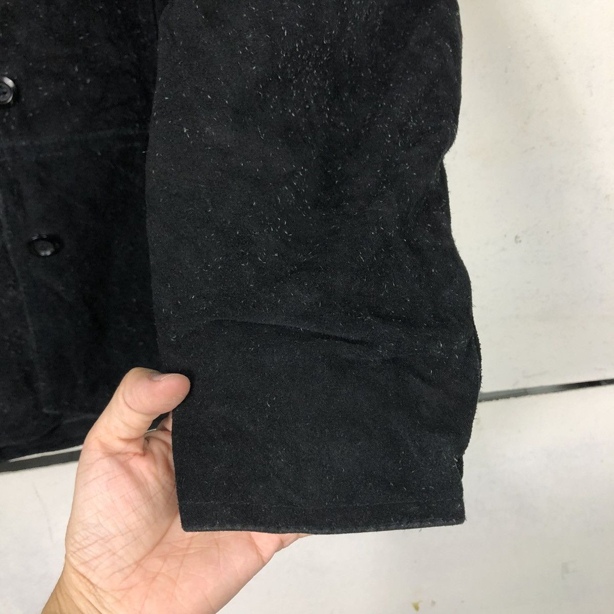 Japanese Brand 🔥VINTAGE LEATHER JACKET DOUBLE BREAST LEATHER & HIDE Size US L / EU 52-54 / 3 - 15 Thumbnail