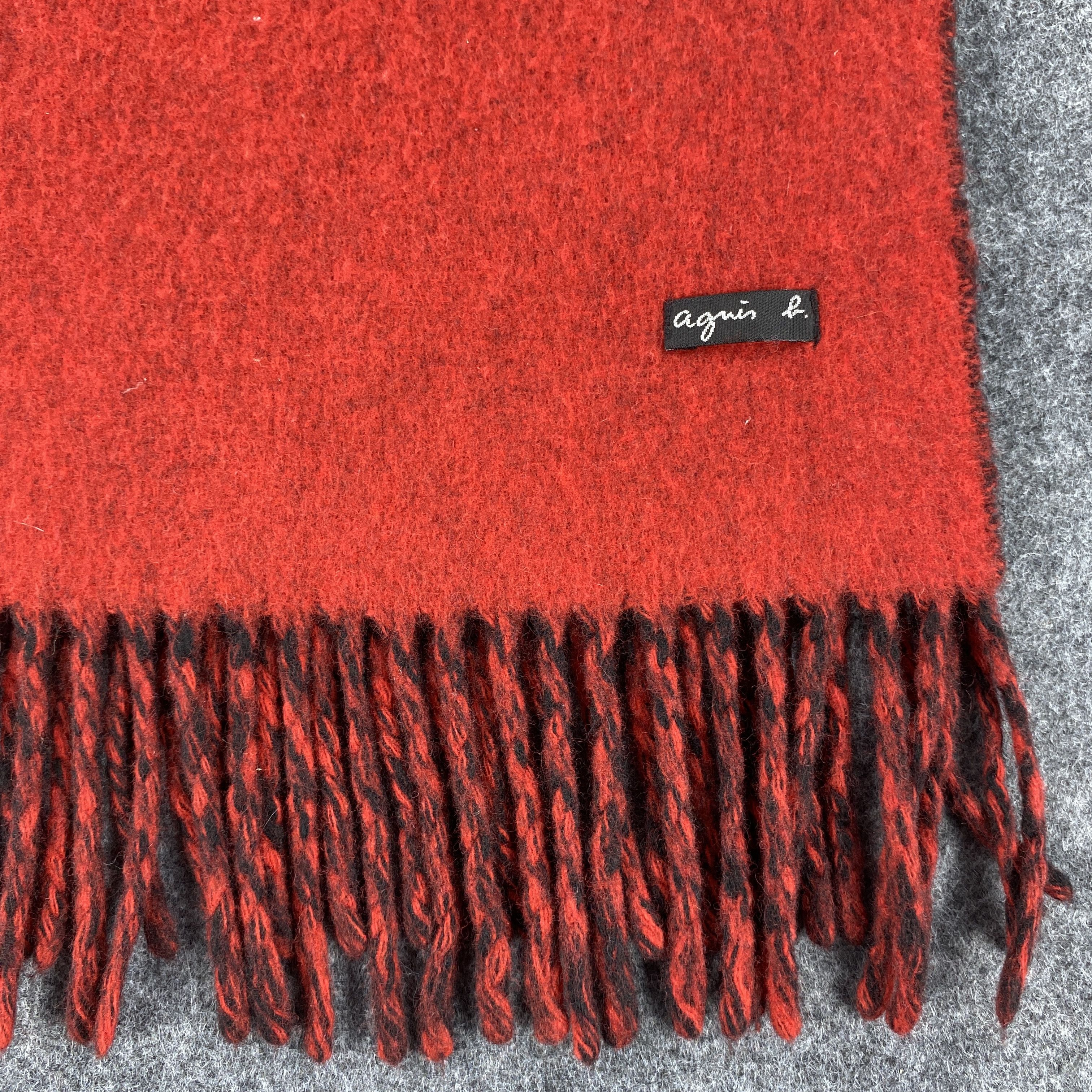 Vintage × agnes b. GF10627 Agnes B. Scarf Neck Wear Muffler Nova Check Size ONE SIZE - 3 Thumbnail