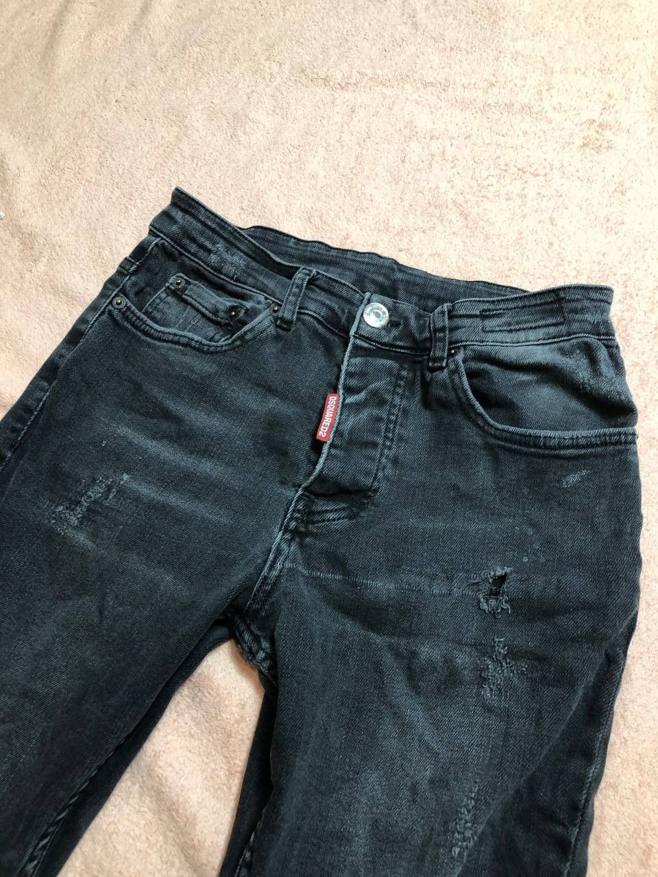 Dsquared2 VINTAGE DISTRESSED DSQUARED2 SLIM FIT JEANS Size US 30 / EU 46 - 9 Thumbnail