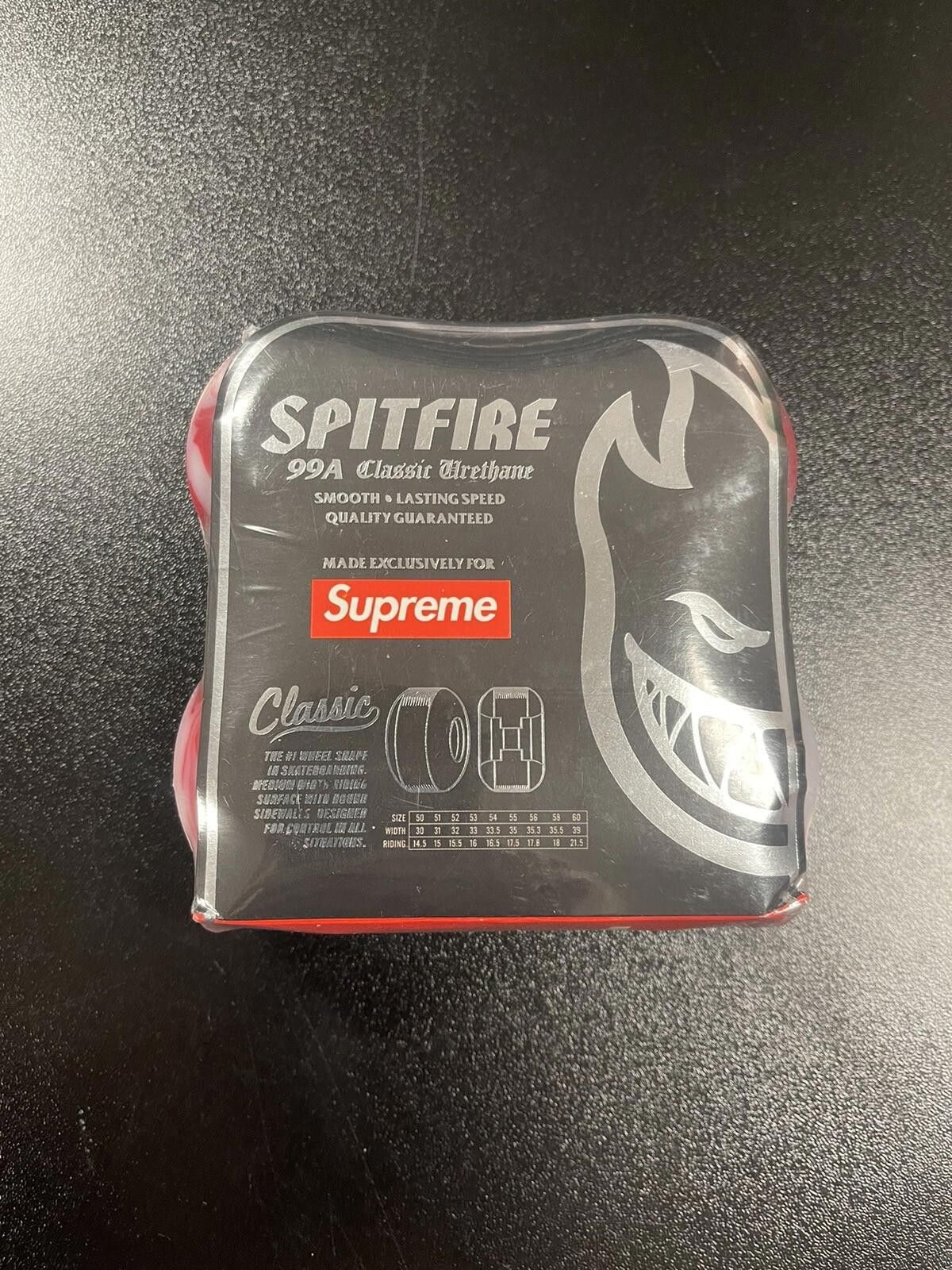 Designer Supreme/Spitfire Shop Wheels (SET OF 4) Red 52mm FW21 Size ONE SIZE - 1 Thumbnail