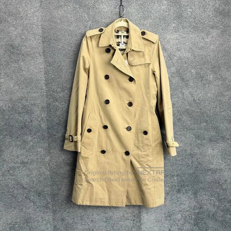 Burberry Burberry Women's Khaki Trench Coat Size S. Size S / US 4 / IT 40 - 1 Thumbnail